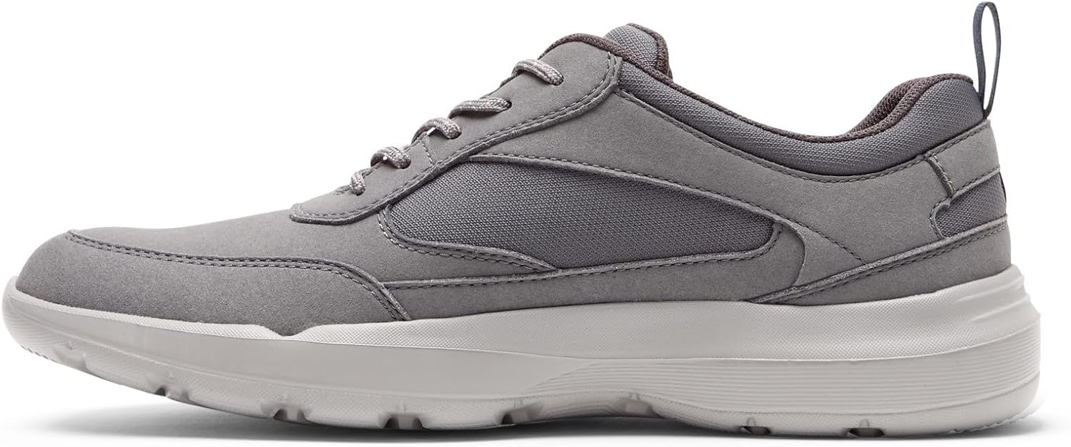 Rockport Men's Truflex M Evolution UBal Sneaker, Steel Grey, 9