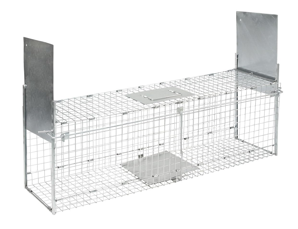 Trampa Kerbl Plegable para Animales con 2 entradas 100 x 28 x 28 cm, 299676