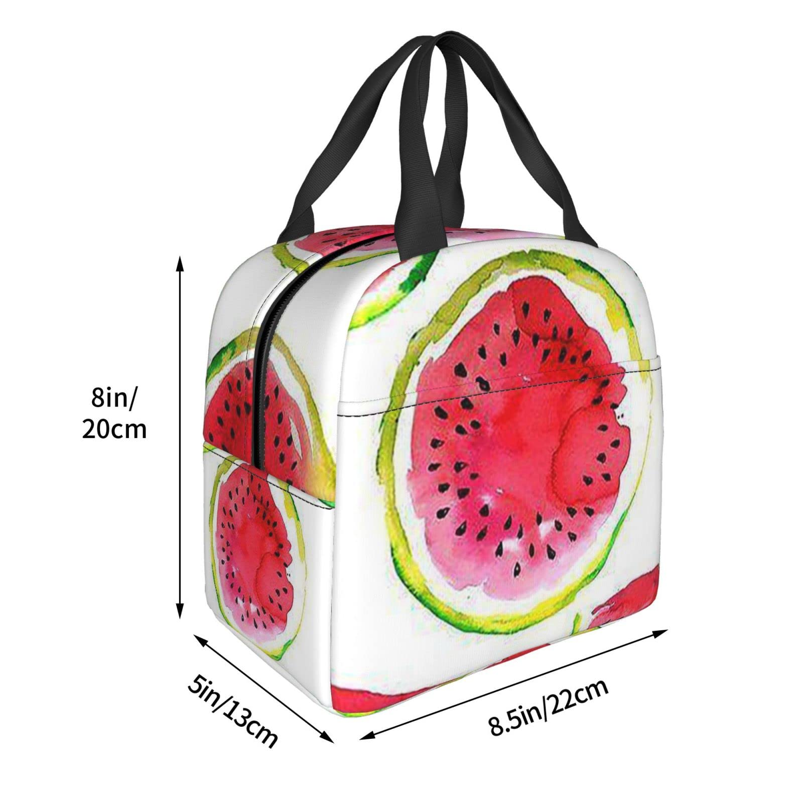 Amazon｜夏のフルーツスイカ ランチバッグ ランチトートバッグ お弁当