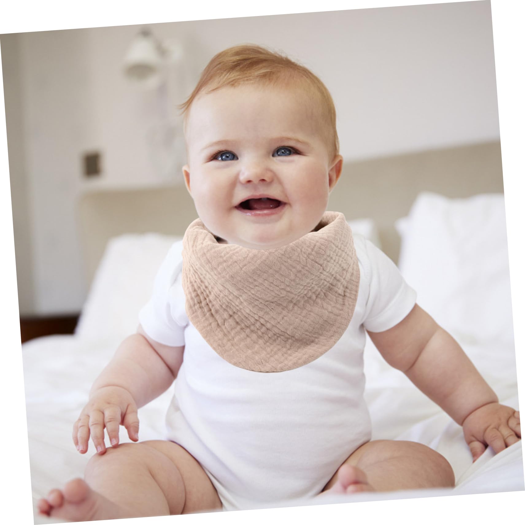 TOYANDONA 24 Pezzi Bavaglino Asciugamano Per Bambini Salviette In Cotone Organico Bavaglini Per Neonati Forniture Per L'Alimentazione Del Bambino Panni Per Ruttino Per Bambini Bavaglini
