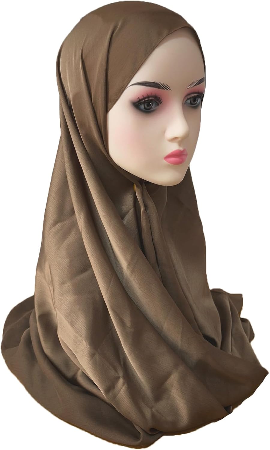 Women Hijab Head Scarf Chiffon Hijabs Lightweight Scarves Crepe Wedding Shawls and Wraps for Evening Dresses - Image 2
