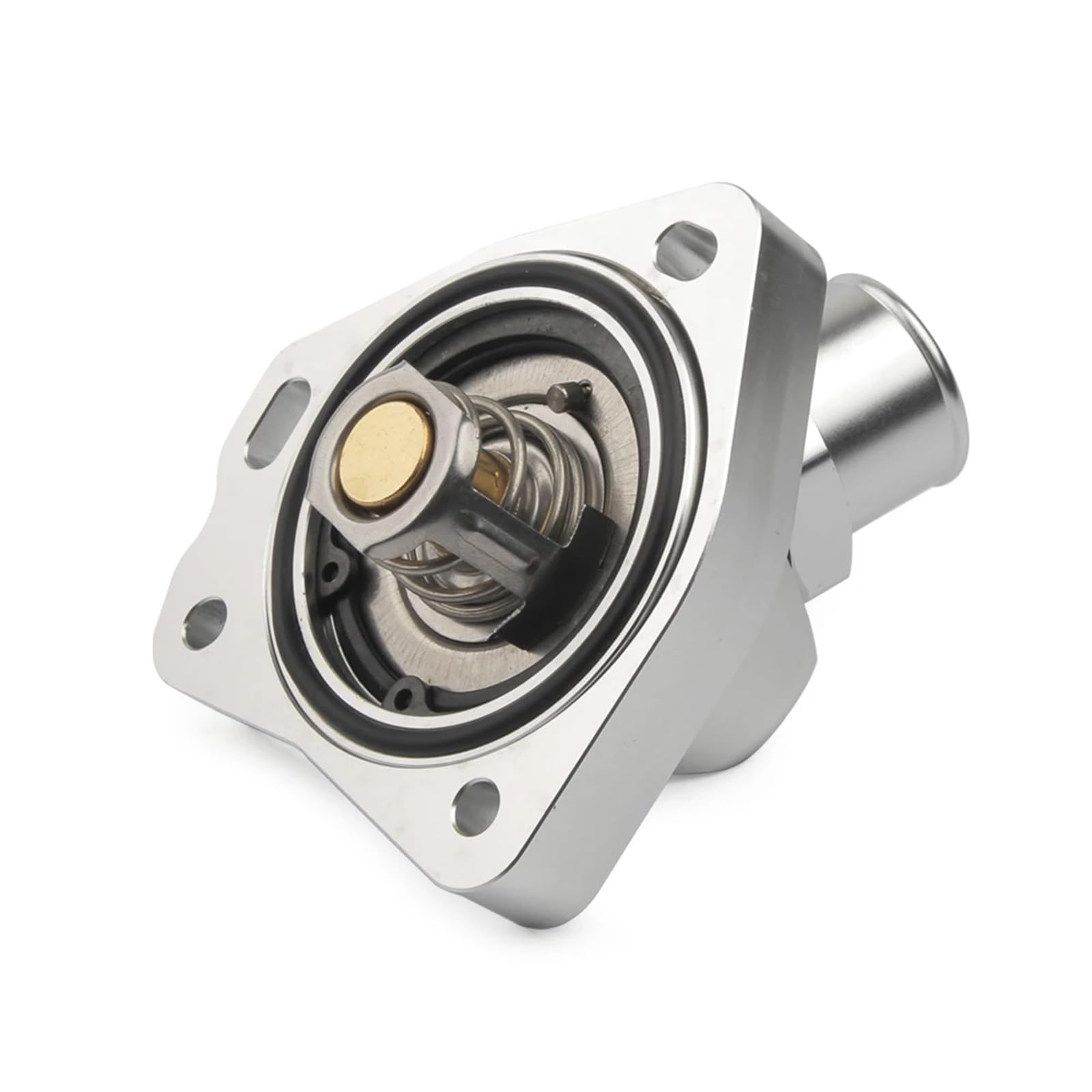 Radiatora Steam Deck Obudowa termostatu z obrotową szyjką pasuje do Acura pasuje do Honda Civic K Series K20 K24 Wąż chłodnicy K Swap Aluminiowy radiator