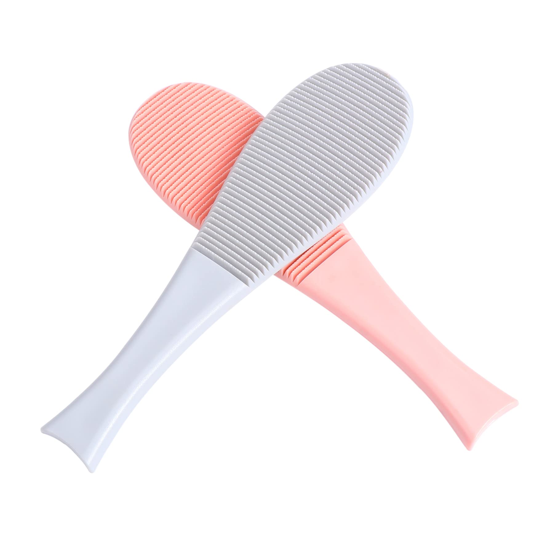 Toddmomy Cat Massage Combs Set Cat Grooming Tool Cat Hair Remover Slicker Brush for Cats Easy to Cle