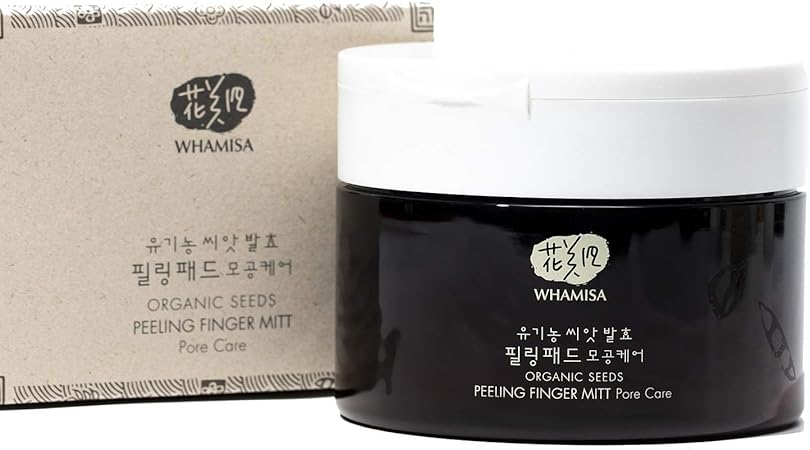 Amazon Whamisa 指ミットピーリングオーガニックseeds 毛穴ケア 血清180ミリリットル 30のミトン 当然のことながら発酵させ Ewg確認済み 種子 毛穴ケア Whamisa ヘアケア カラー スタイリング 通販