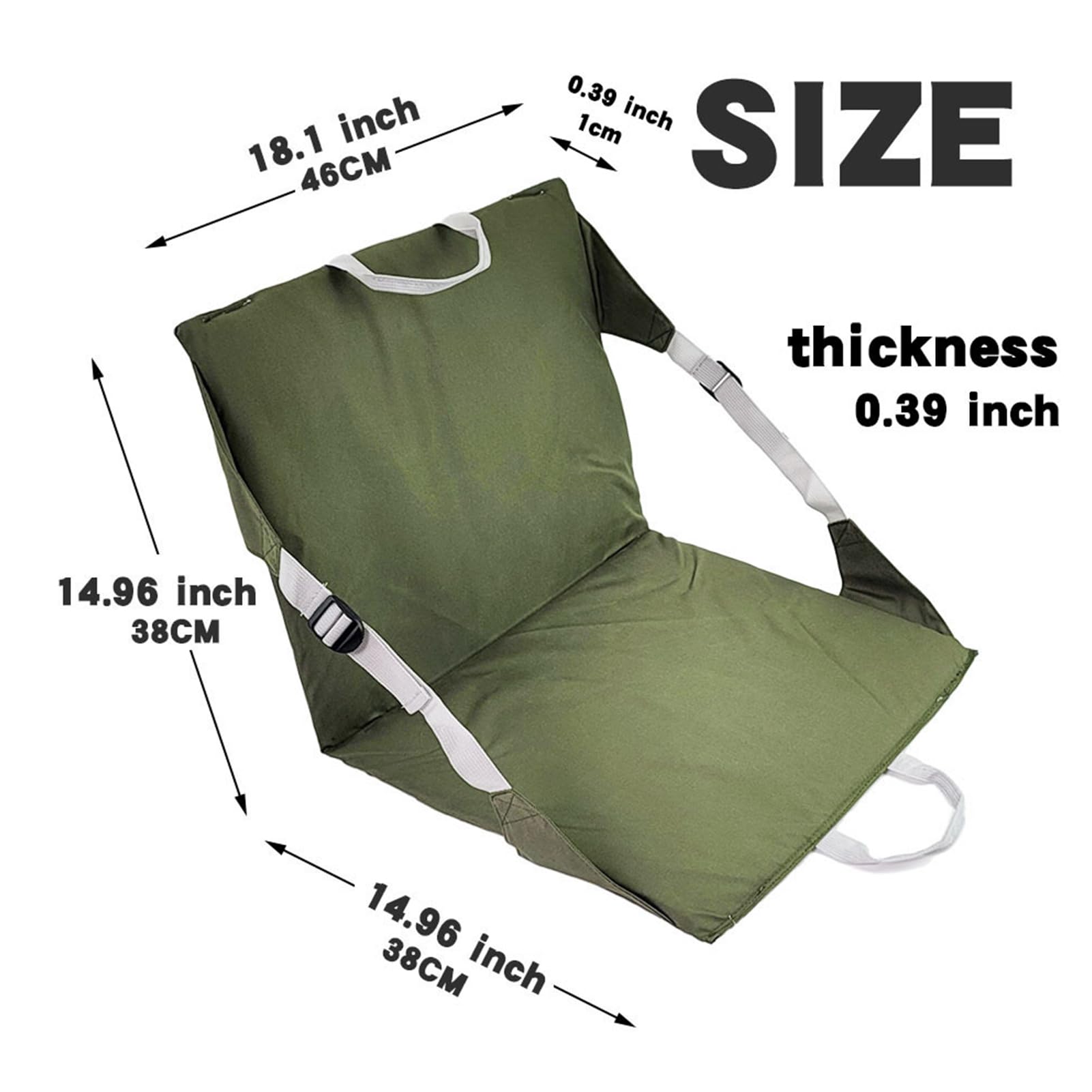 Sièges De Stade Pour Gradins Avec Support Dorsal,Siège De Stade, Chaises De Gradin, Chaise Pliable D'extérieur Avec Dossier En éponge Douce(Bleu), Petite Chaise Pliable Chaises Pliantes Pour Enfa