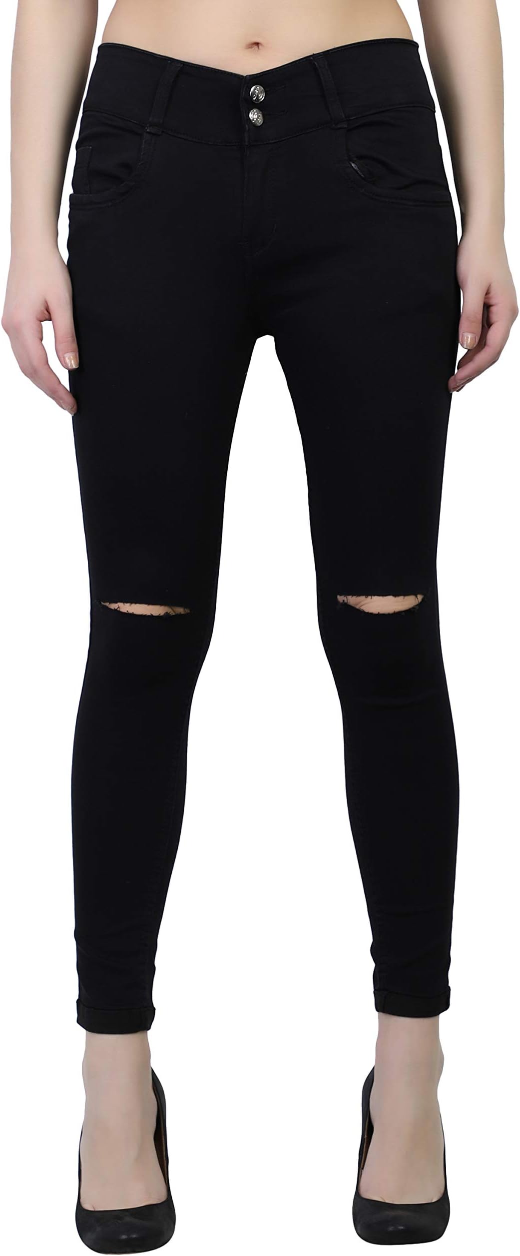 LUXSISWomen's Slim Fit Jeans
