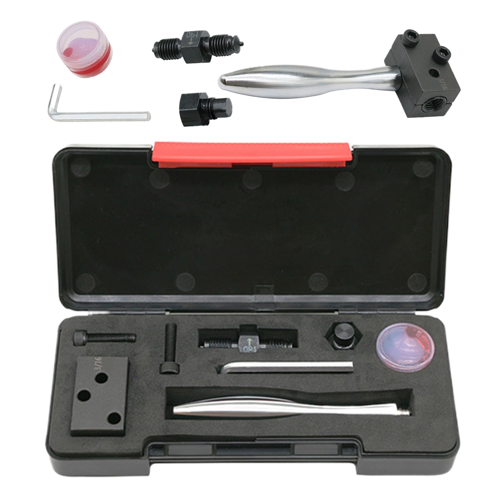 Alésoir pour conduite de frein 4.8mm et kit d'emboutissage de tuyauterie