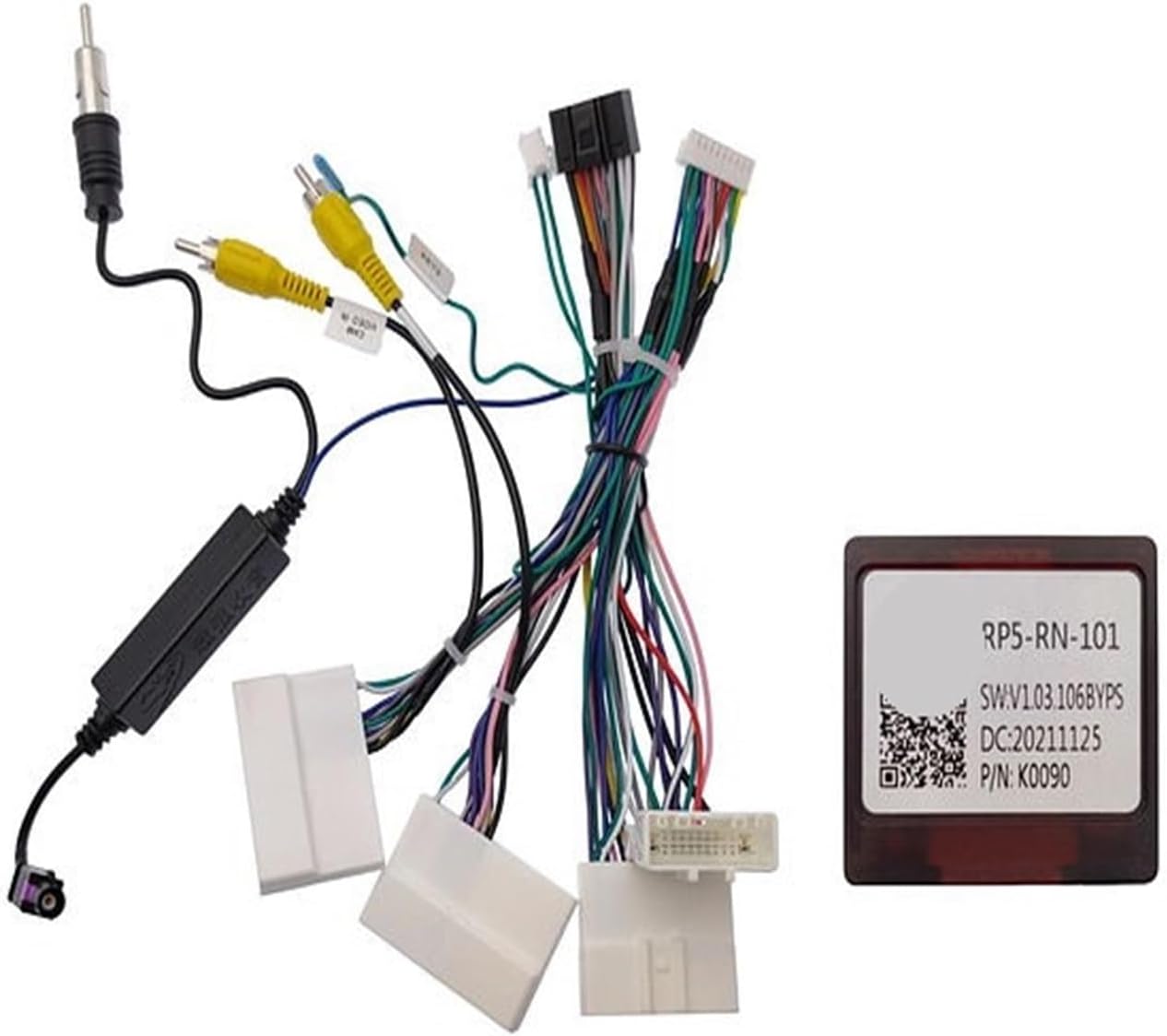 16 PIn Wiring Harness Decoder Compatible with Renault Arkana, Duster 2021 Car without monitor Dacia CLIO Captur RADIO
