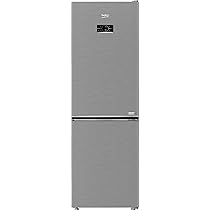 Beko – B5RCNE366HXB – Frigorifero Combi 186,5cm, Classe C, Total NF, Compressore ProSmart™Inverter, Display Touch, Metal look, AeroFlow, Harvestfresh, Convertibile, 35dBA