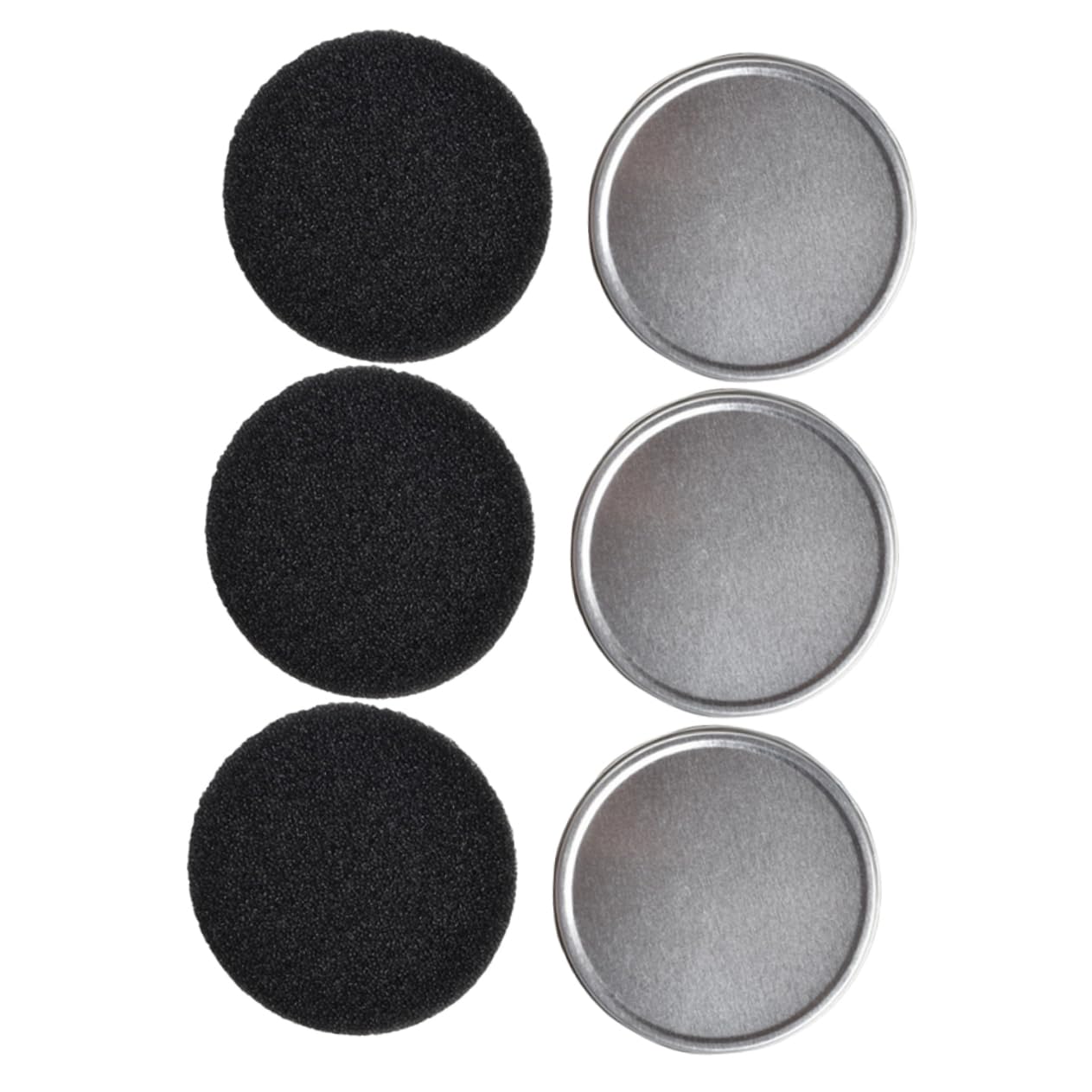 OUNONA 3Sets Brush Cleaning Box with Color Sponge Portable Makeup Brush Cleaner Case for Eye Shadow Powder for Travel Home Use