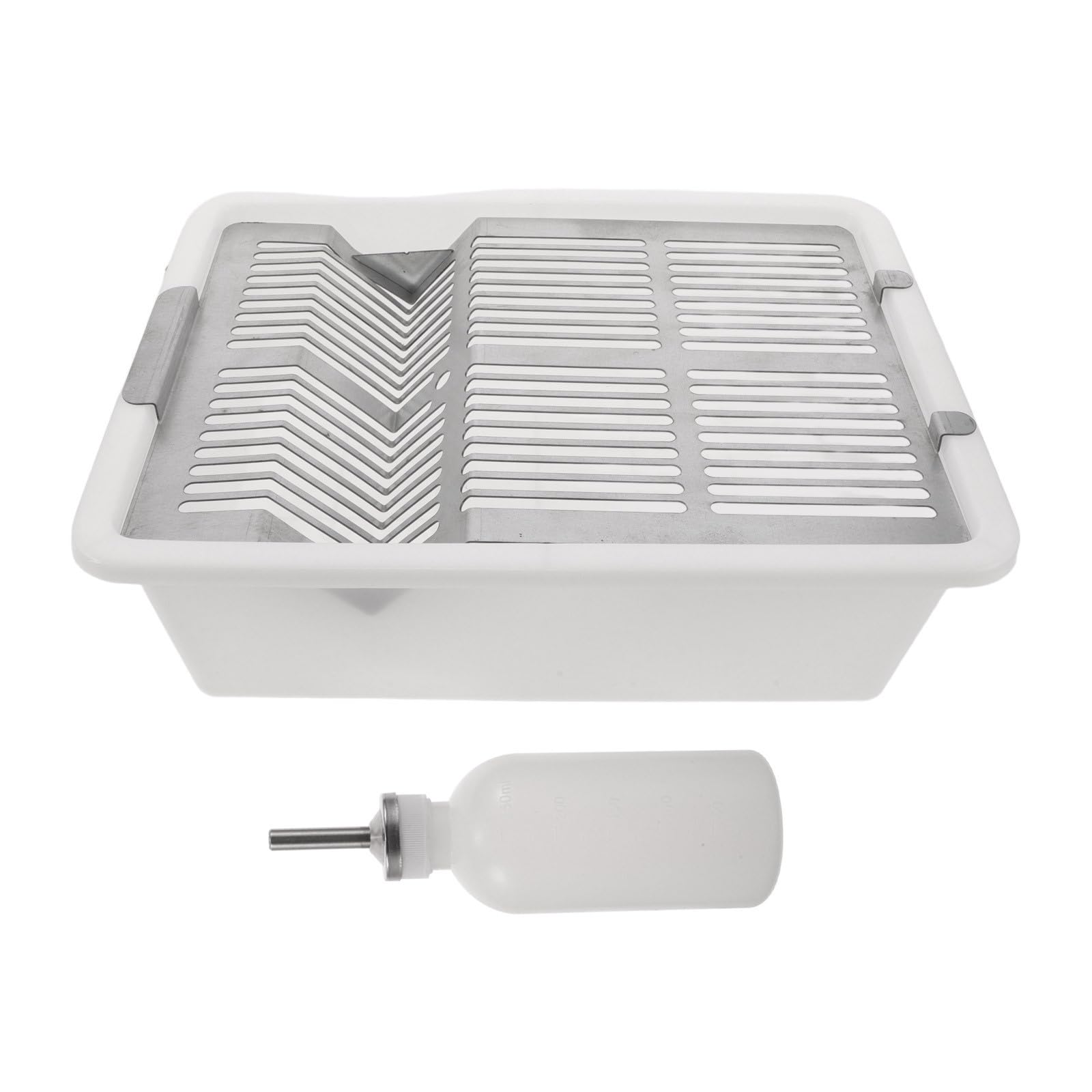 NUOBESTY Jaula para Ratones de Laboratorio Reforzada, 250ml, PP y