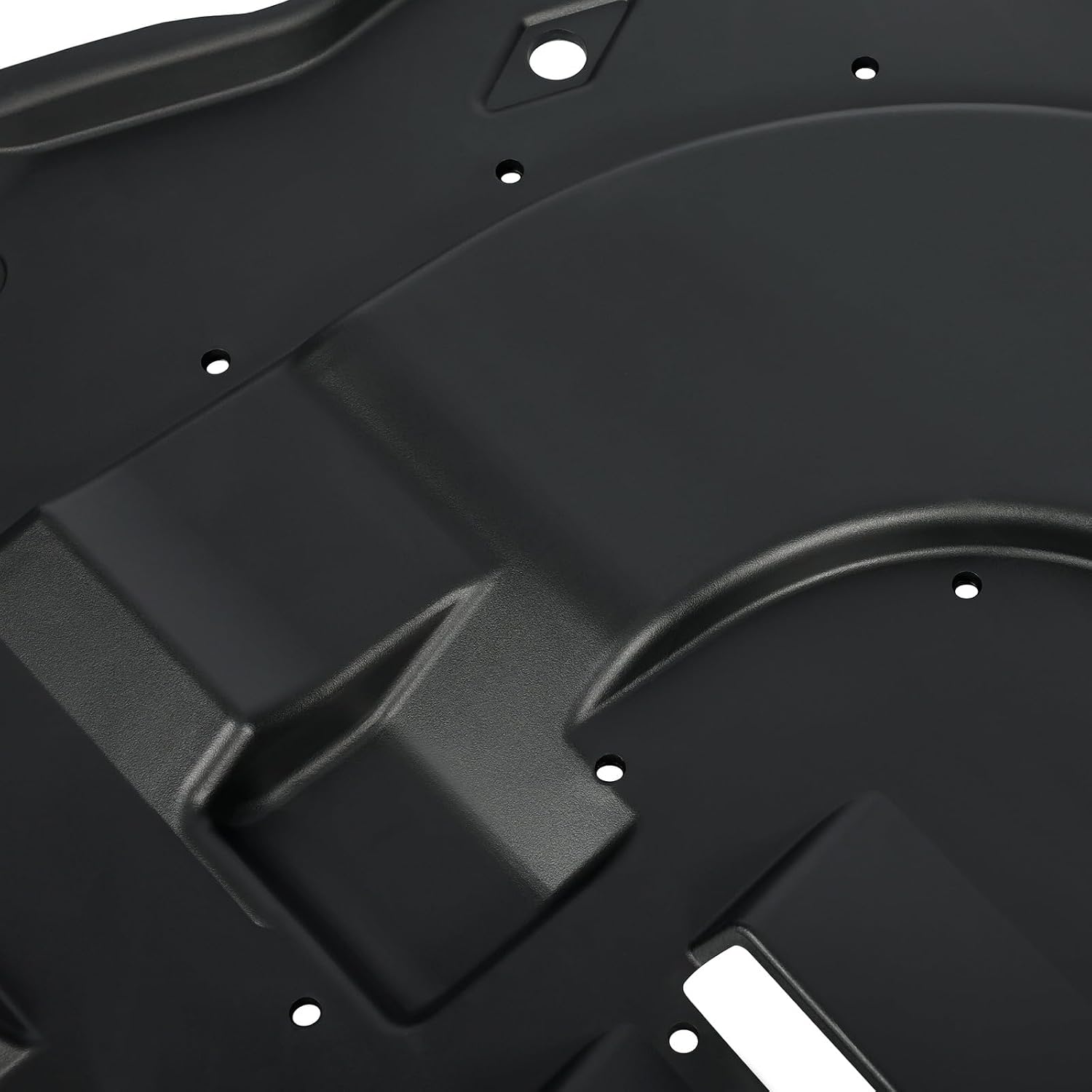 Engine Splash Shield Compatible with 2013-2019 Ford Escape & 2015-2019 Lincoln MKC – Front Under Cover, Black Plastic, Replacement for FO1228125 EJ7Z6P013A
