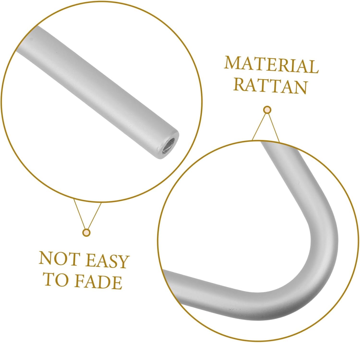 5pcs Sturdy Traceless Closet Hangers Multipurpose Open Pants Hanger Elegant Alloy Design for Clothes Drying and Storage Non- Functionality for Neat Organization