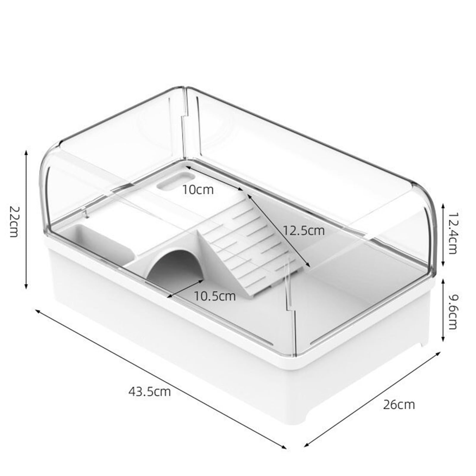 Siedlisko terrarium Hodowla żółwi brazylijskich w domu za pomocą platformy do suszenia na słońcu i zbiornika dla Terrarium akwariowe(Bare box)