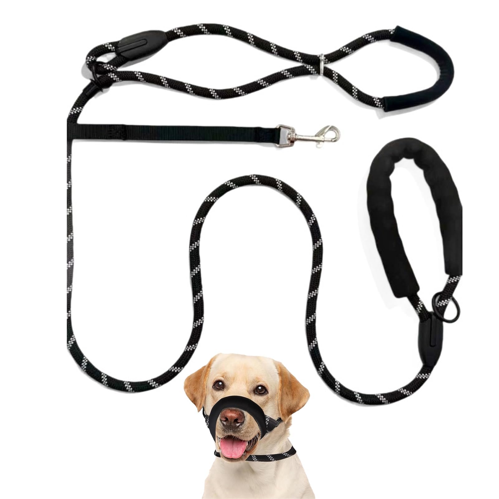 Figure of 8 Dog Lead, Anti Pull Dog Lead, Figure of 8 Slip Lead for Dogs