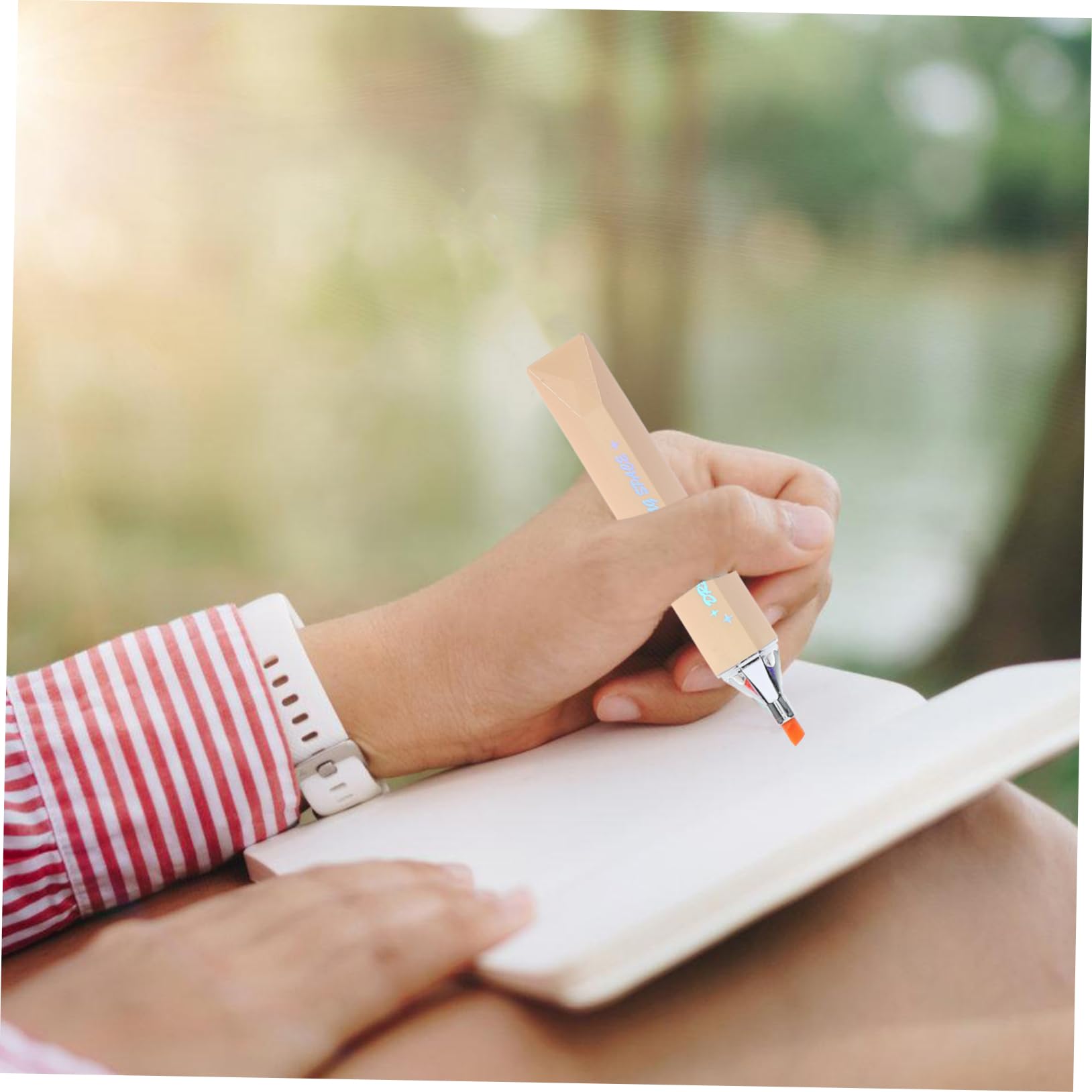 STOBOK 12stücke Soft Highlighter Stifte Für Schule Und Büro Leuchtende Markierungsstifte Für Notizen Journaling Und Scrapbooking Für Studenten Und Lehrer