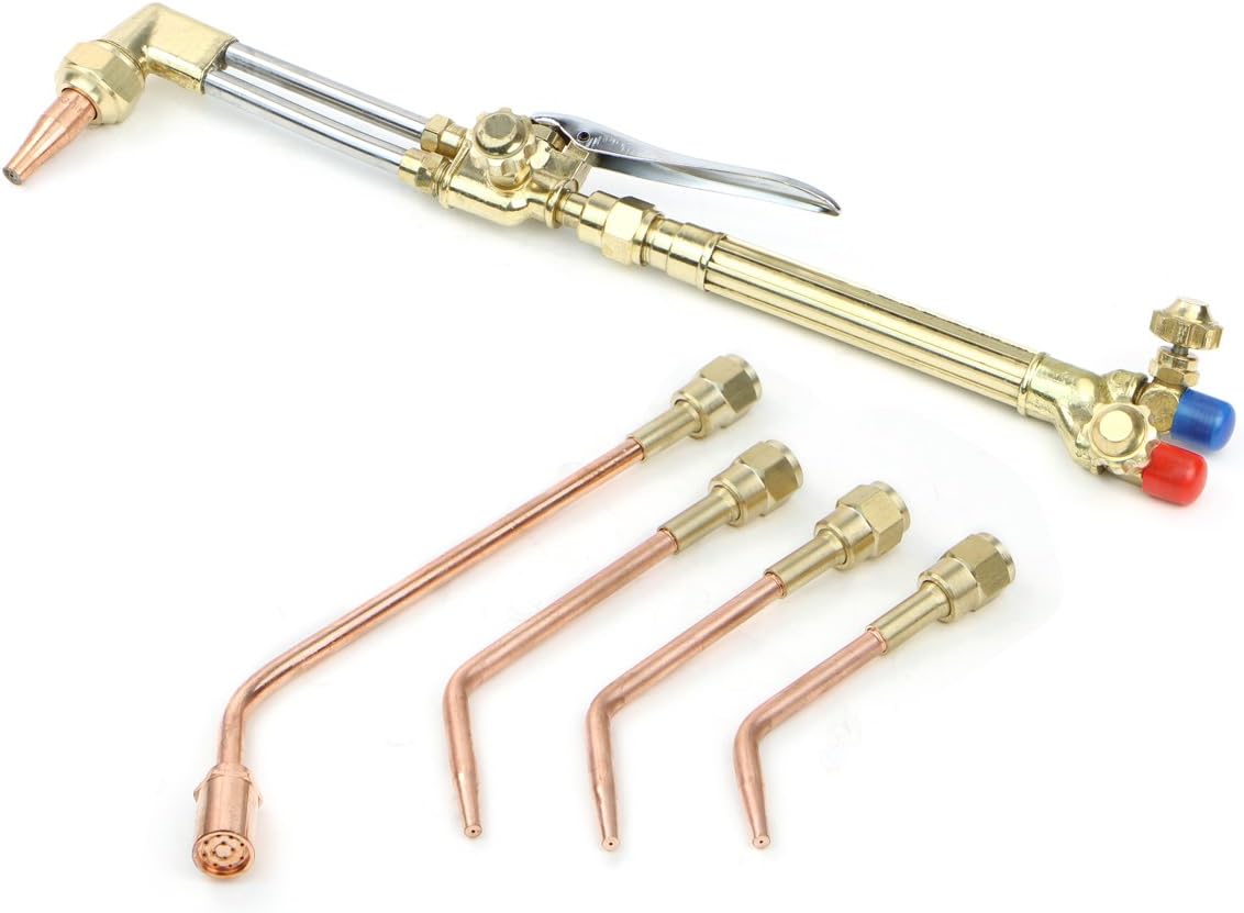 Buy Stark Gas Welding Cutting Torch Kit Oxy Acetylene Oxygen Brazing Professional Set Victor Type Carrying Case Online In Indonesia B07nsrz6jh