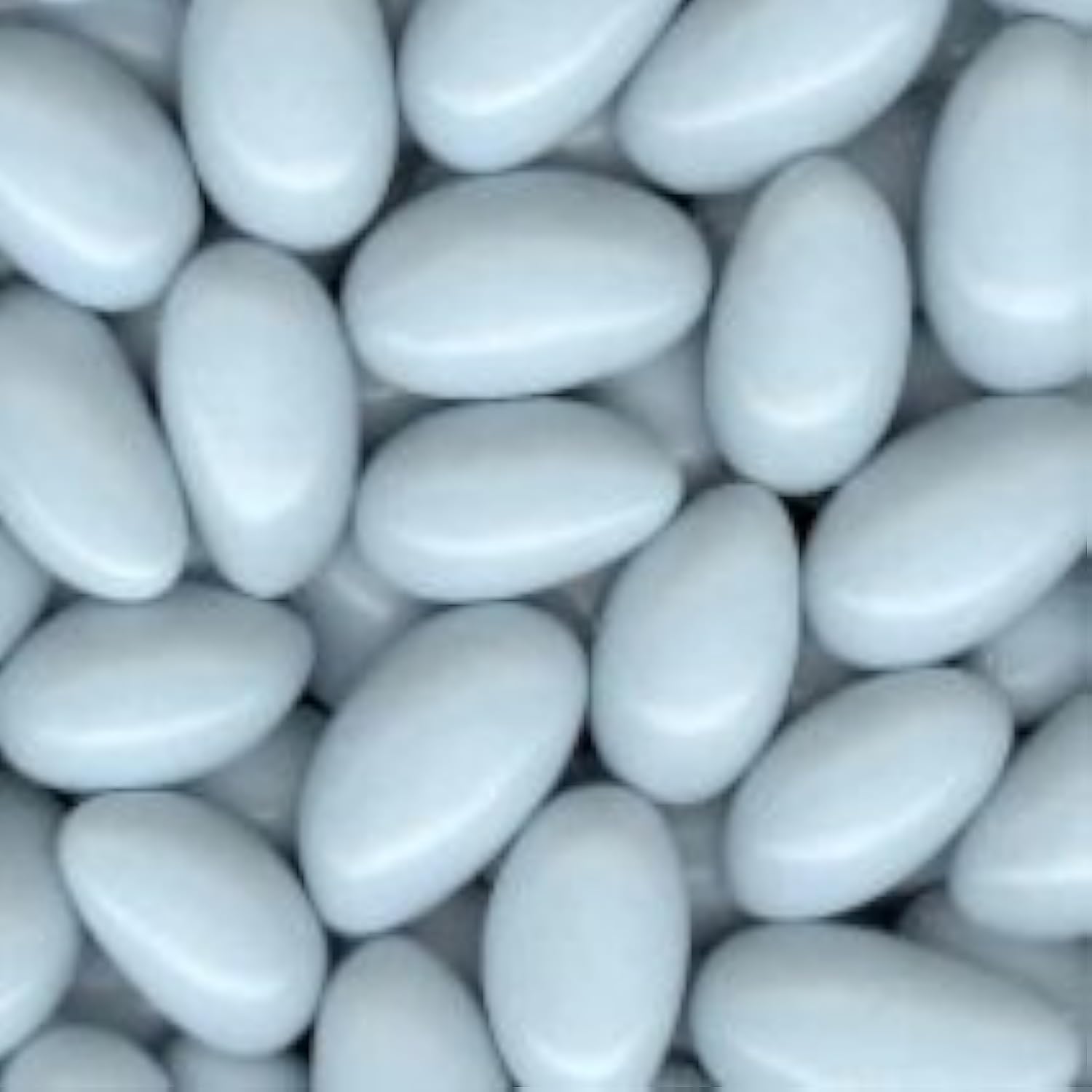 Jordan Almonds - Candy Coated - Light Blue, 5 lbs