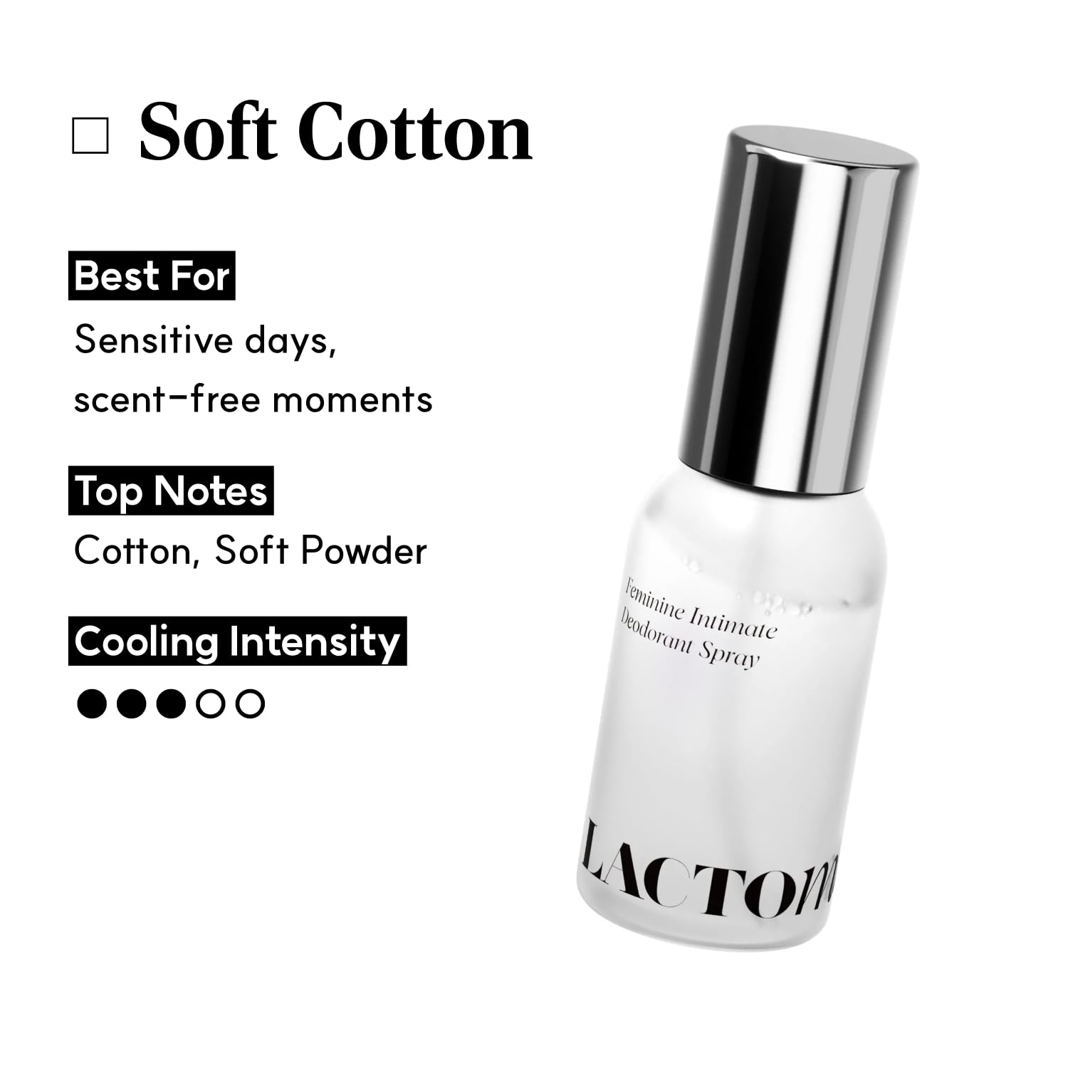 LACTOMEDI Intimate Care Gel 10pcs & Deodorant Spray Set_Soft Cotton