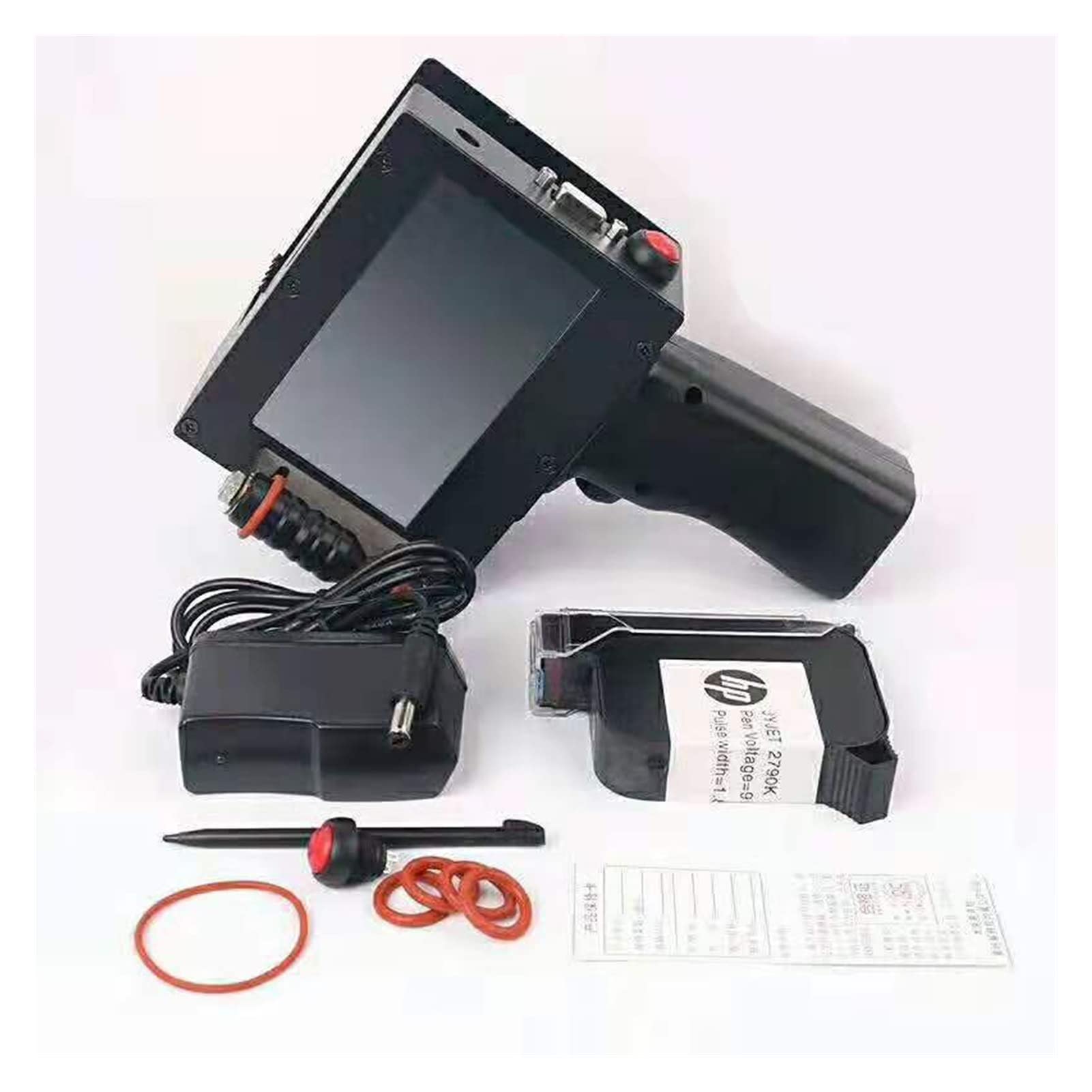 Handheld Inkjet Drukarka Przenośna ręczna drukarka atramentowa do GRAB wielofunkcyjna i szybki tusz do drukowania Szybkie drukowanie bez opóźnienia