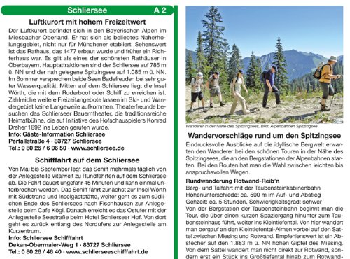 Schliersee - Wendelstein: Wanderkarte mit Ausflugszielen, Einkehr- & Freizeittipps mit Radwegen und Mountainbikerouten, wetterfest, reissfest, abwischbar, GPS-genau. 1:25000 (Wanderkarte / WK)