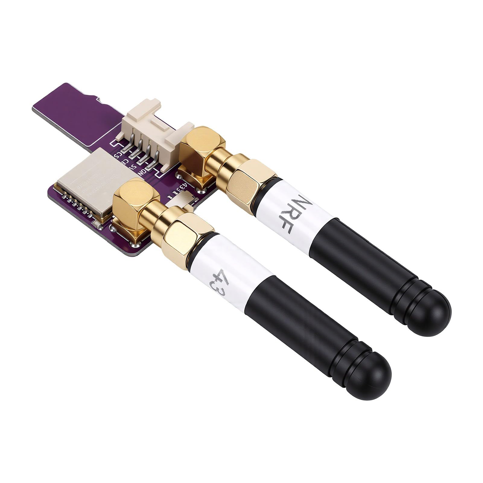 Goshyda Moduł Dwupasmowy RF CC1101 NRF24L01 2 w 1, Bezprzewodowy moduł