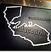 California State Bear Outline_ evo sti wrx srt4 sick funny race stance Vinyl Decal