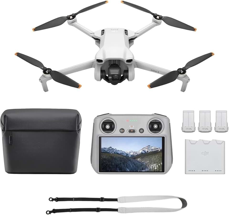 Mini 3 Fly More Combo (DJI RC) Bundle 01- Lightweight 3x Mec