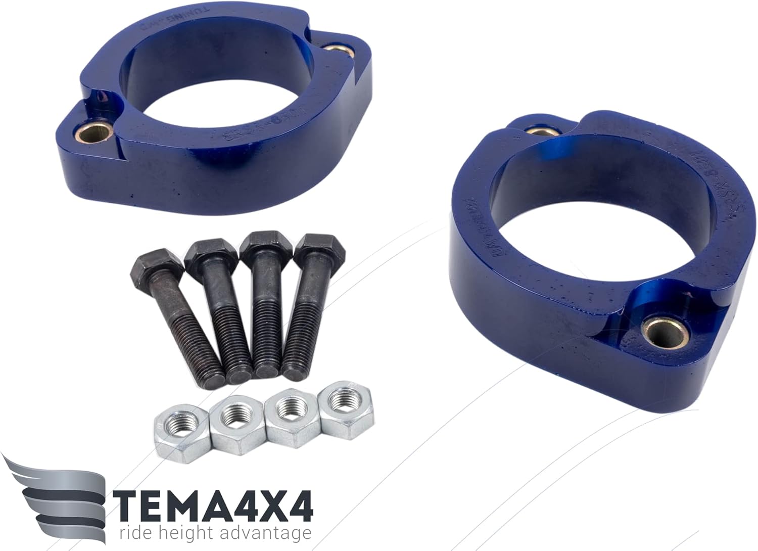 30mm Rear strut spacers compatible with Honda ACCORD, CR-V, ELEMENT, CIVIC, CROSSROAD, EDIX, FR-V Lift Kit