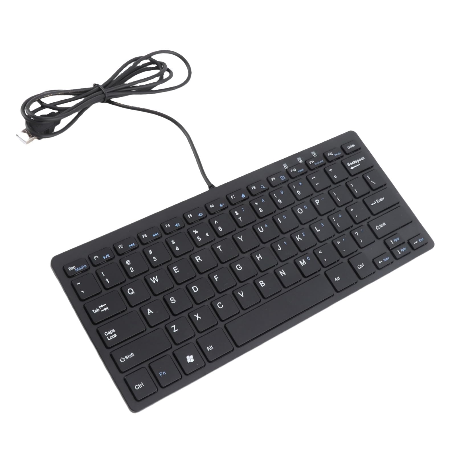 Amazon.com: 78 Keys Wired Keyboard, Scissors Mechanism Plug and