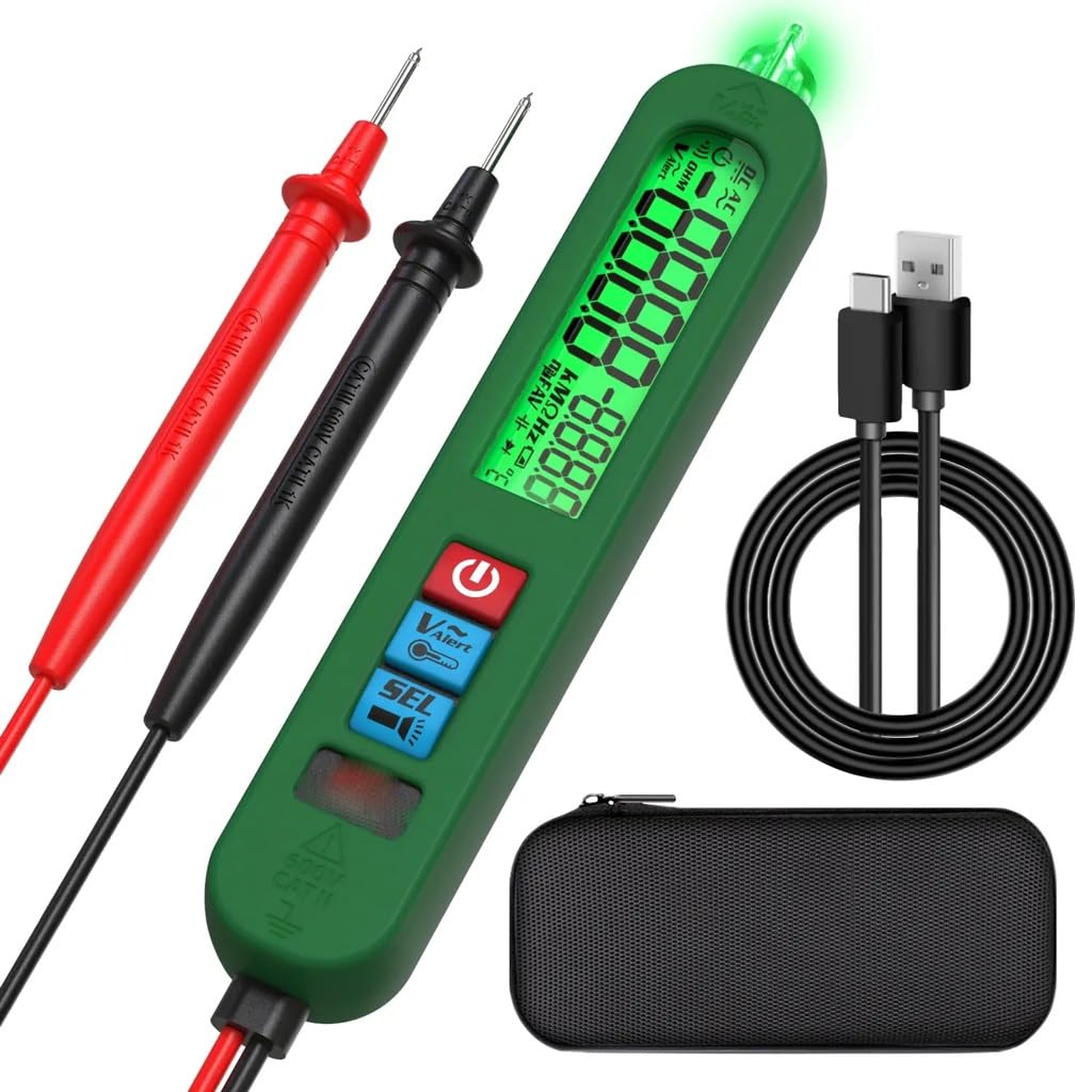 Intelligent Digital Pen Multimeter Electric Pen Voltage Detector Automatic Recognition Charging Model 1PC