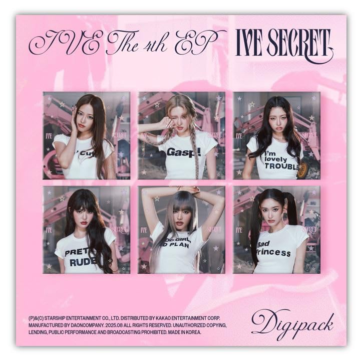 Amazon.co.jp: [ Digipack ver. ] IVE - 4th EP ALBUM [ IVE SECRET