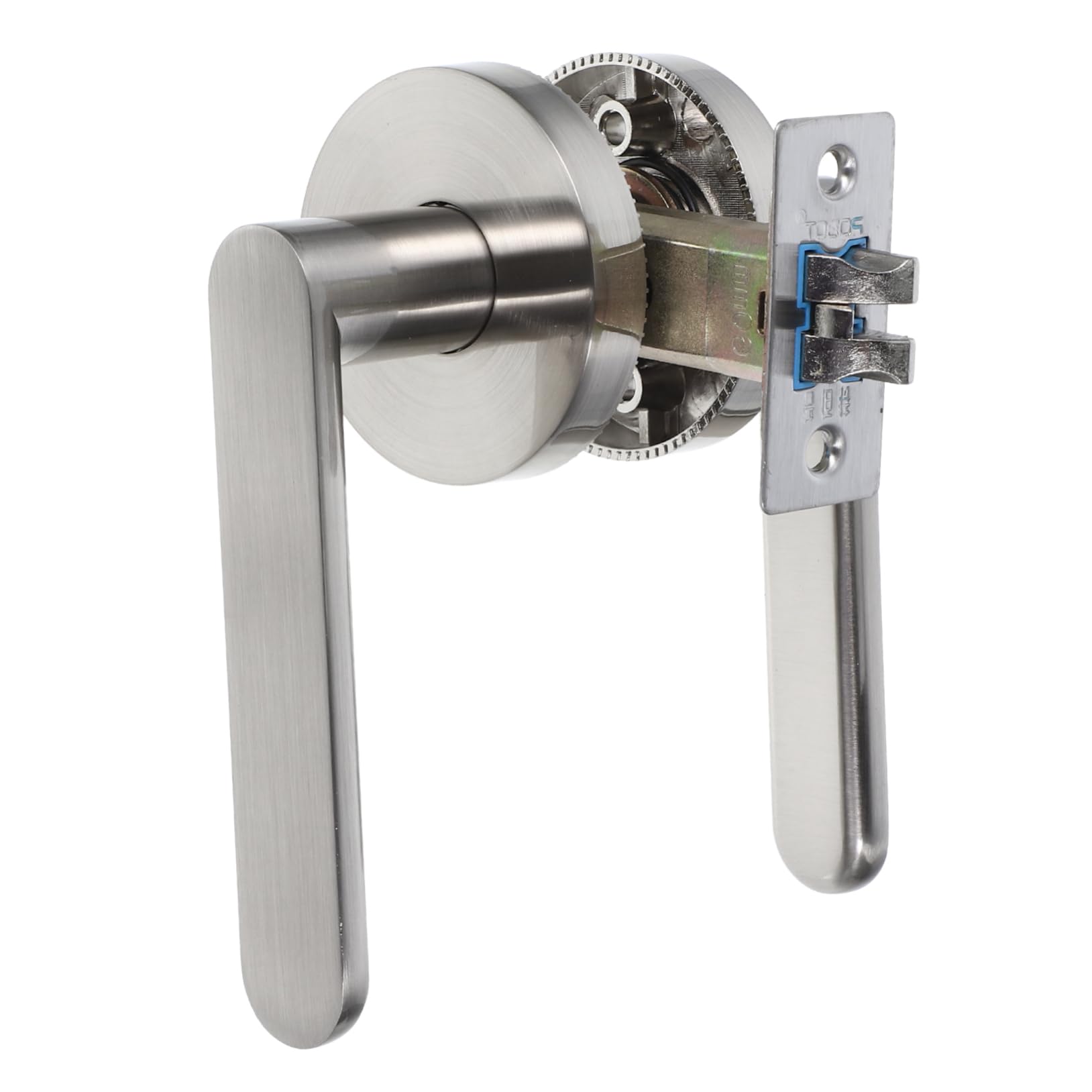 Poignée de porte coulissante finition premium kit de salle de bain avec plaque robuste