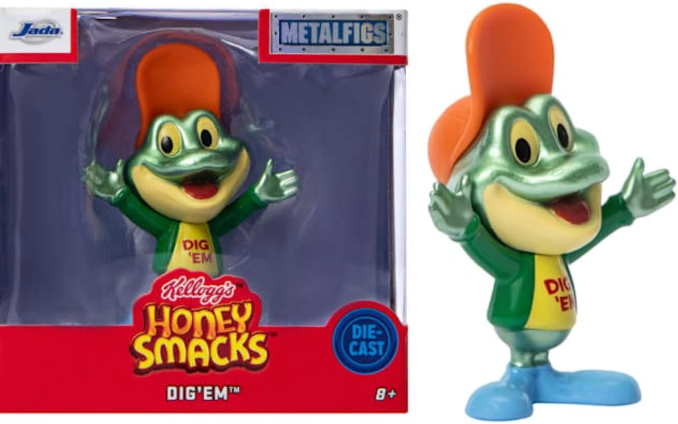 Smack Froot Pop! Ad Icons Cartoon Morning Figure Toucan Sam Loops Mascot Retro Tony Tiger + Dig Em Frog + Tart Giant Icons