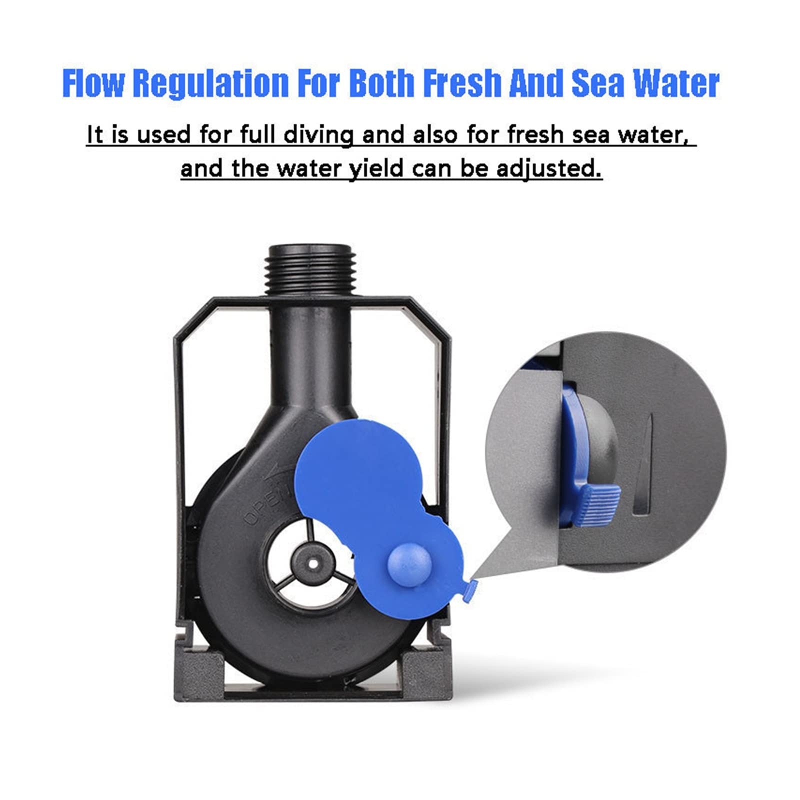 Producto duradero para uso industrial Bomba sumergible for acuario de 65W, 80W, 100W, 4500L/H, 5000L/H, 6000L/H, bomba de fuente de filtración, bomba de agua circulante for tanque de peces ( Size : 10