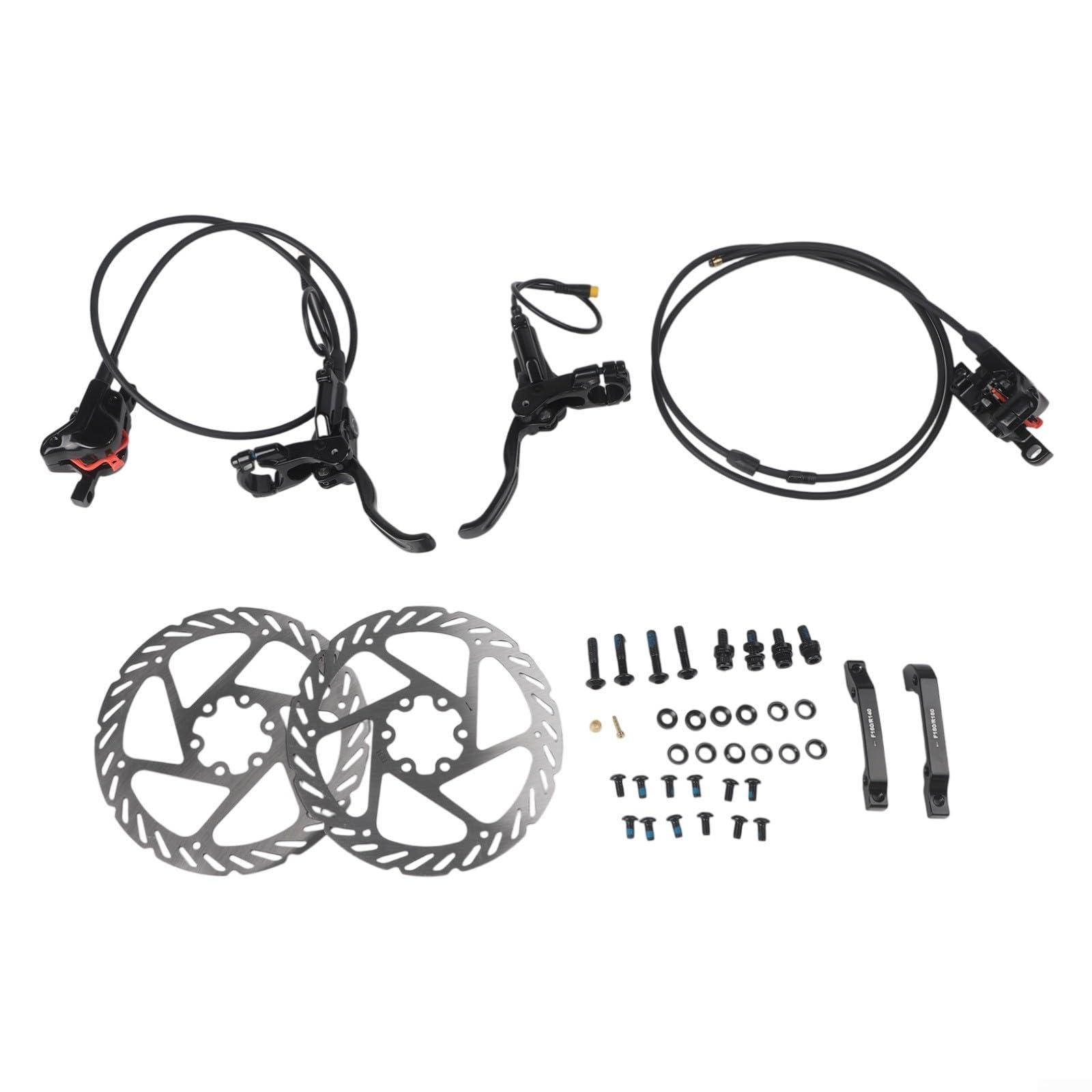 3 Pins Hydraulic Brake Set For Electric Bicycle, Left Front 800Mm