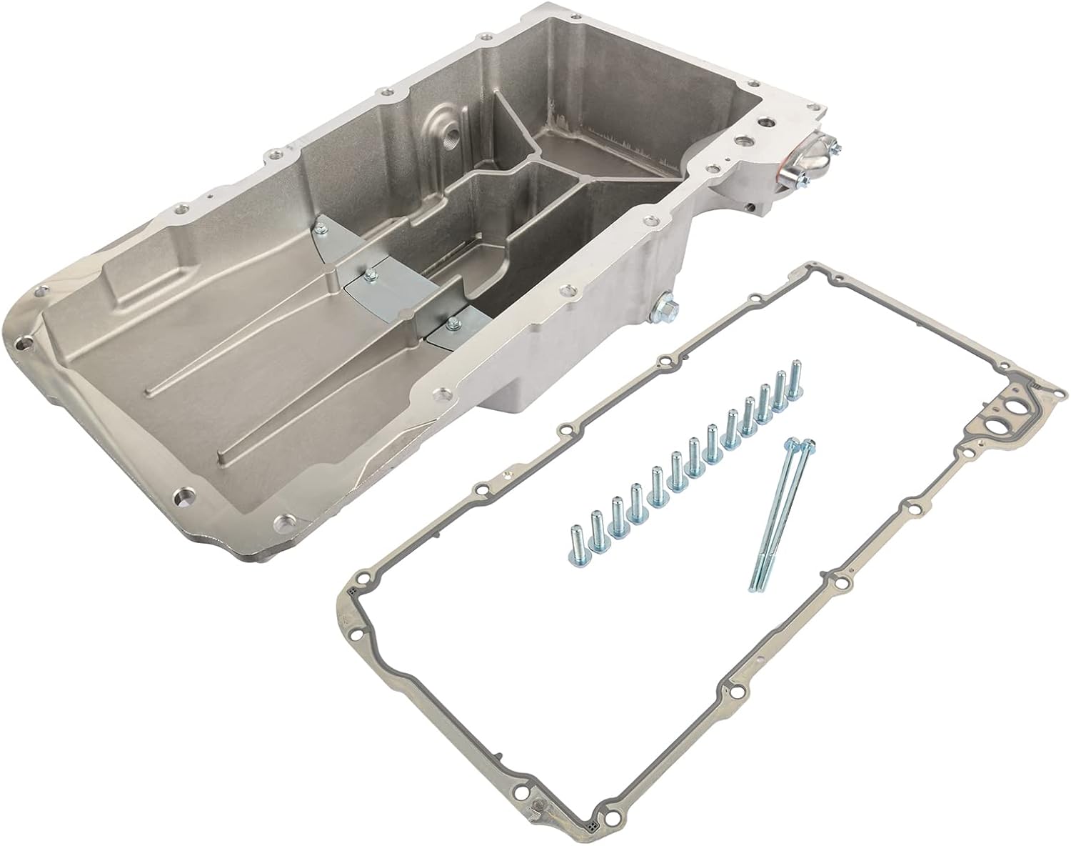 Oil Pan with Gasket 12624617 264-189 Compatible with Chevy Corvette Base Convertible 2-Door 2005-2013