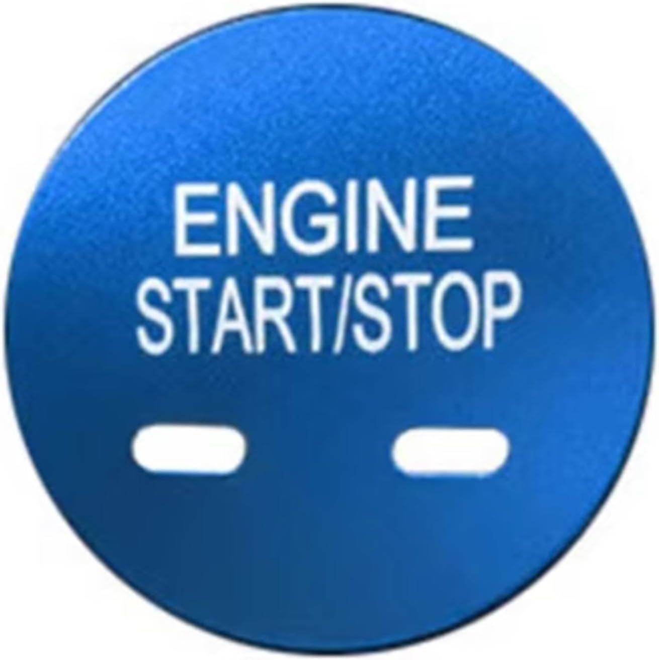Switch Button Label Decals Compatible With Chevrolet For Malibu For Trax For Impala Car Decoration Sticker Start Stop Button Ring Cover Interior Accessori(Cover blue)