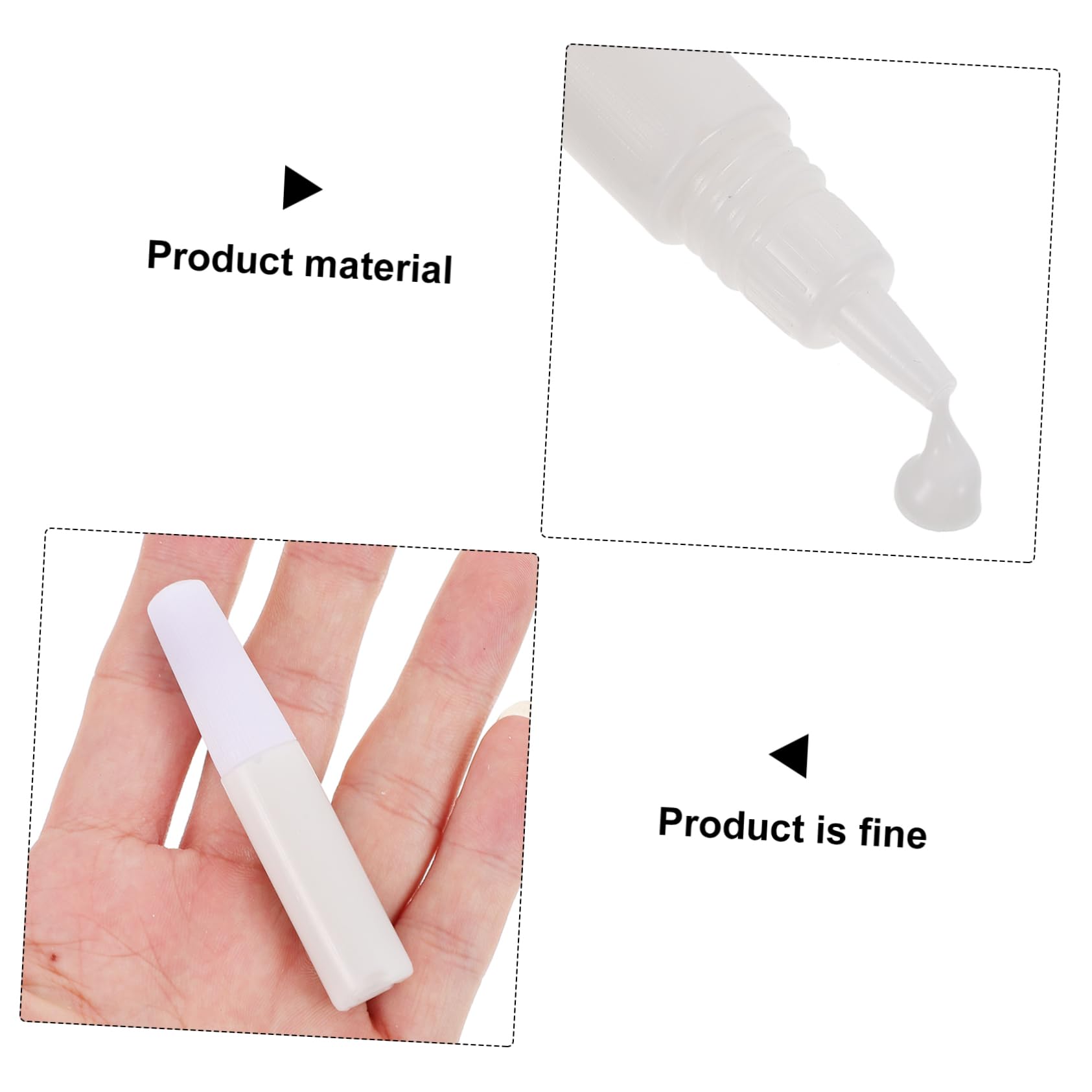 Pegamento Líquido para Manualidades Blanco 6ml, 50 Piezas