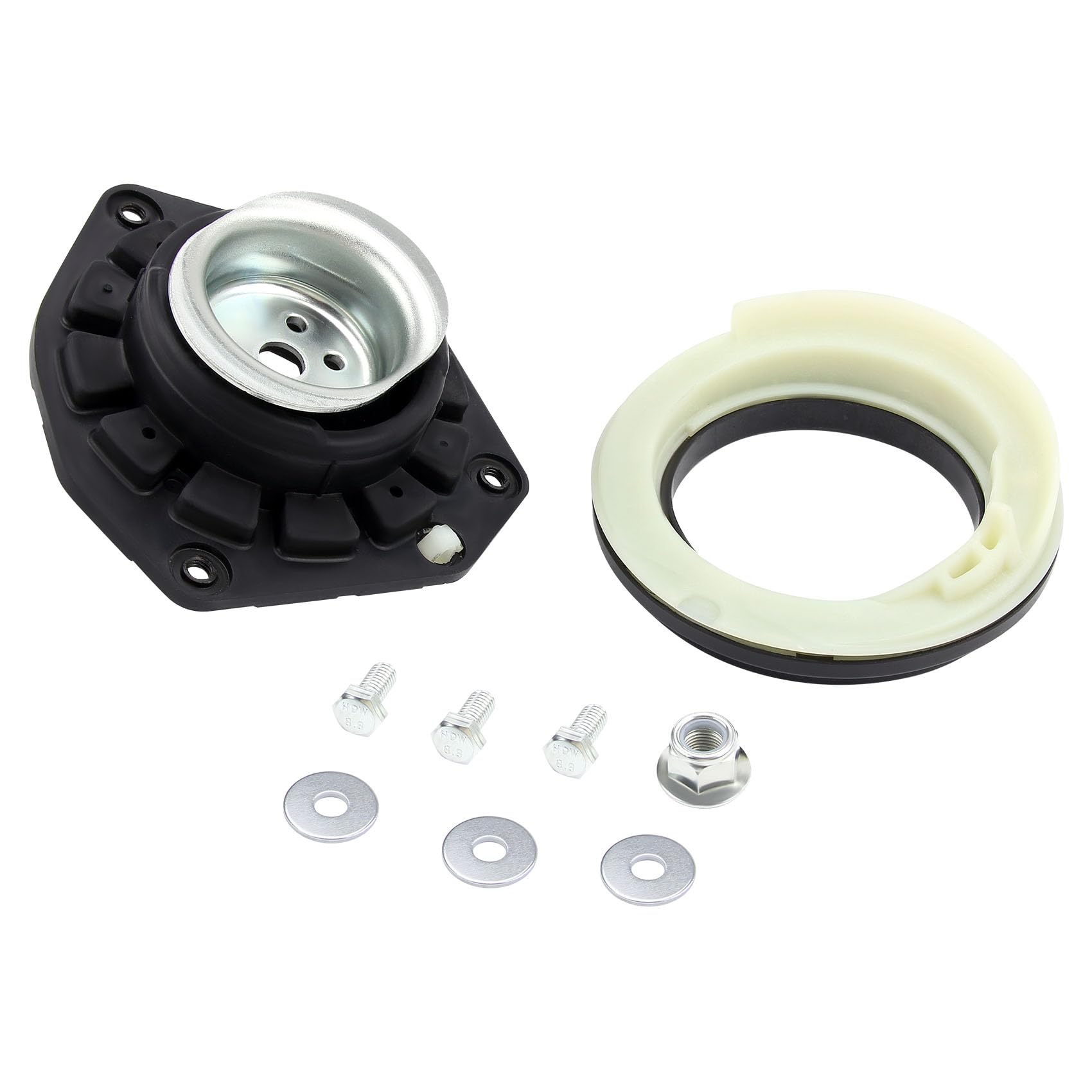 DOCAS 2x Copela de amortiguador Eje delantero,Kit reparación apoyo columna amortiguación 7701207678 7701208891 compatible para Renault Megane 2 Scenic 2 2002-2010