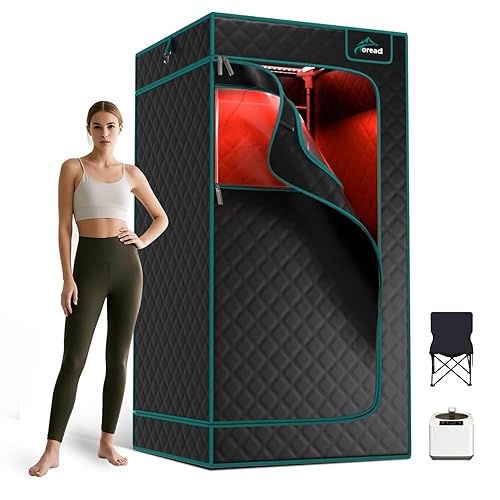 TOREAD Red Light Infrared Sauna with Red Light Therapy for