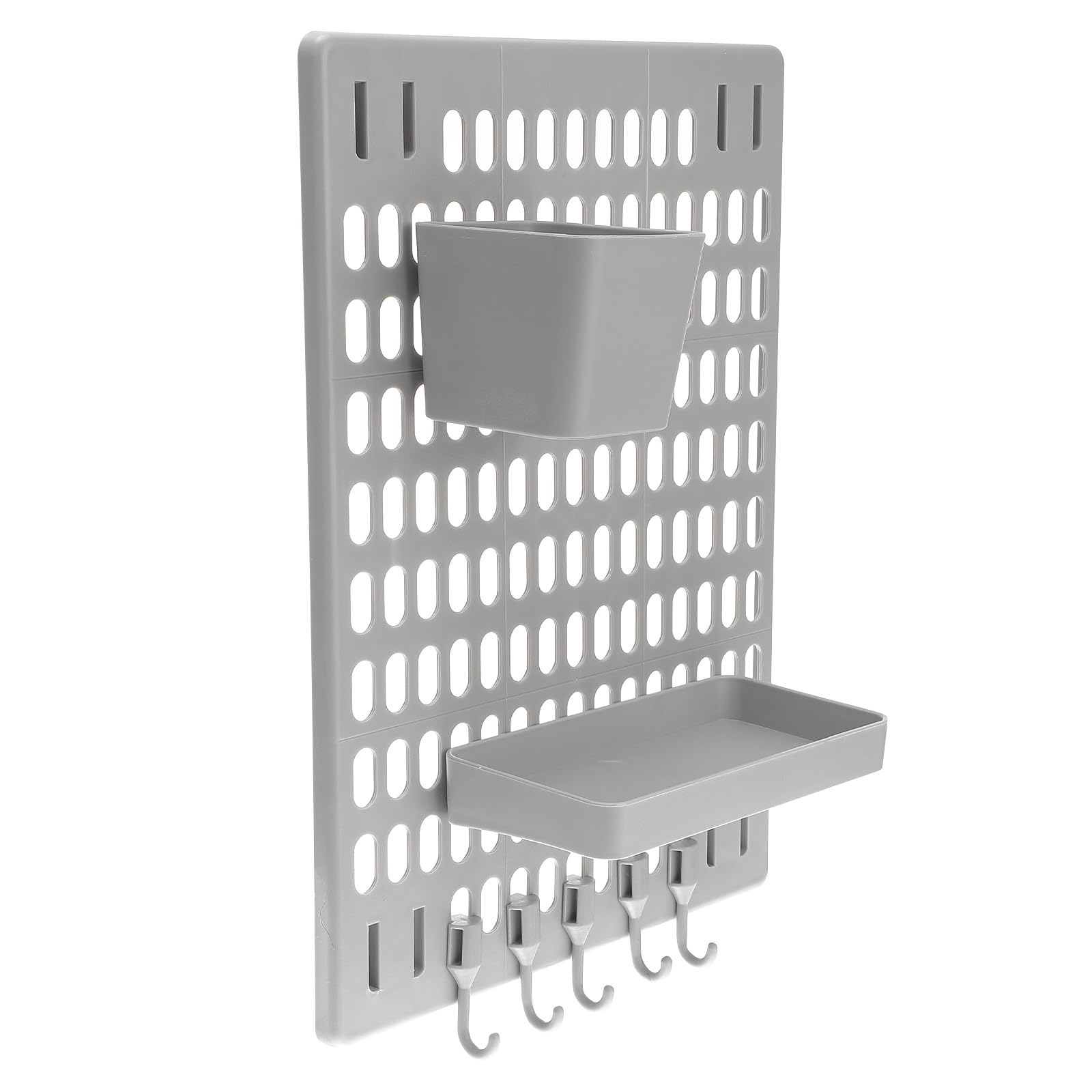 Organizador rectangular de cocina y baño para ganar espacio vertical 1