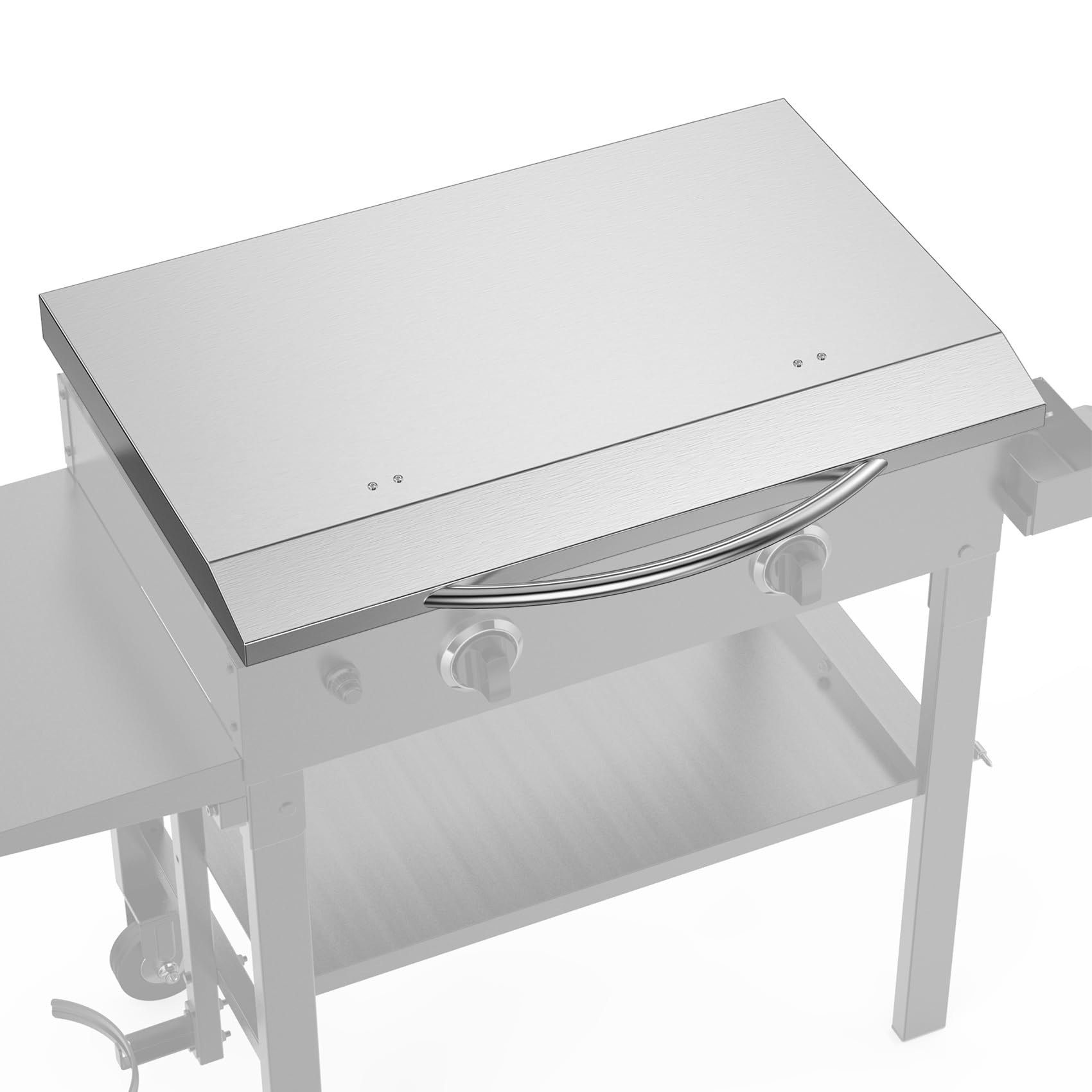 Stanbroil Griddle Hard Cover Hood for Blackstone 28" Griddle, Outdoor Griddle Hood with Handle, Stainless Steel Hard Top Lid for Blackstone 28 Inch Griddle and Other Similar Grills