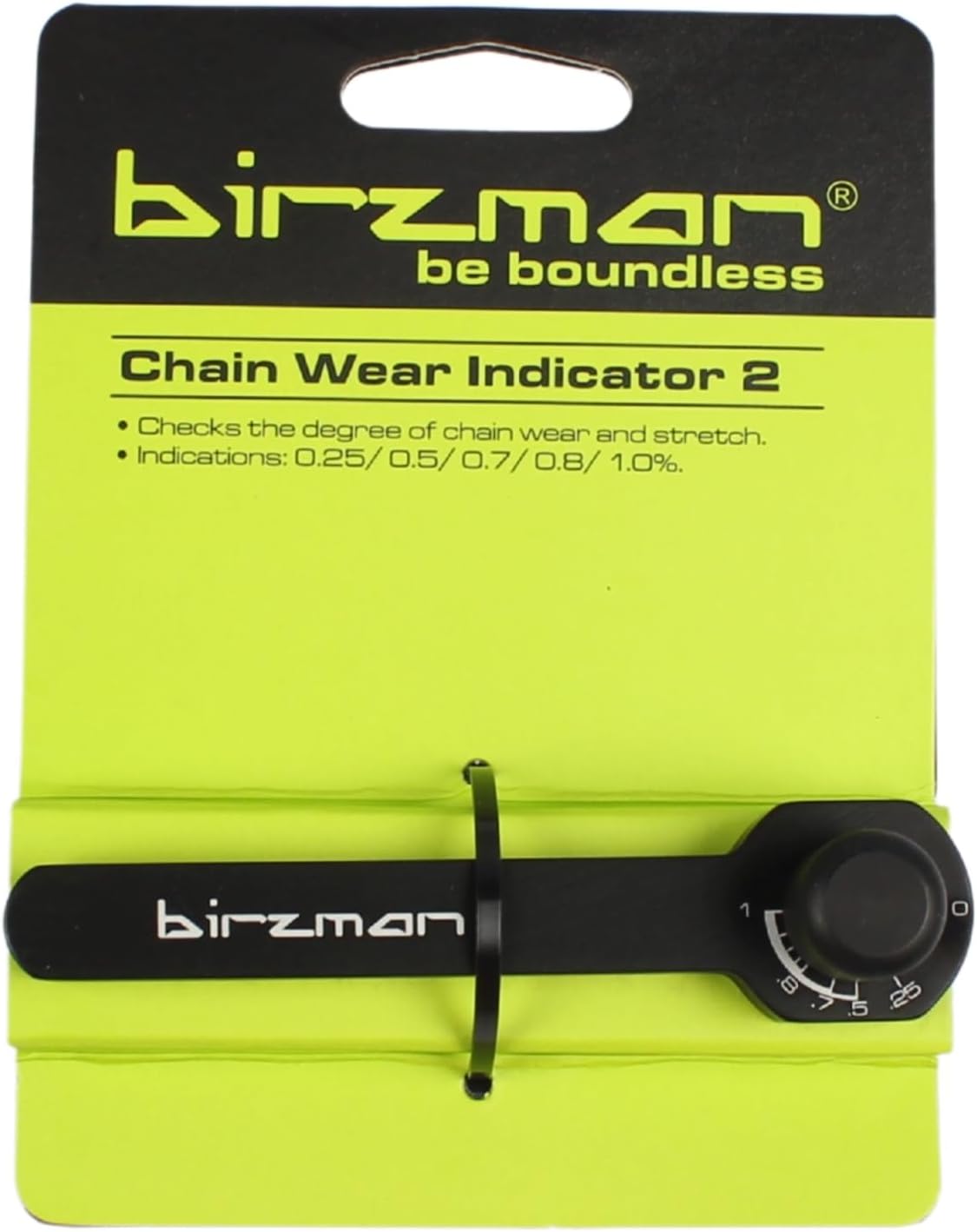 Birzman Chain Wear Indicator II | Accurate Bike Chain Wear Measurement Tool | Durable, Easy-to-Use Bicycle Maintenance Tool
