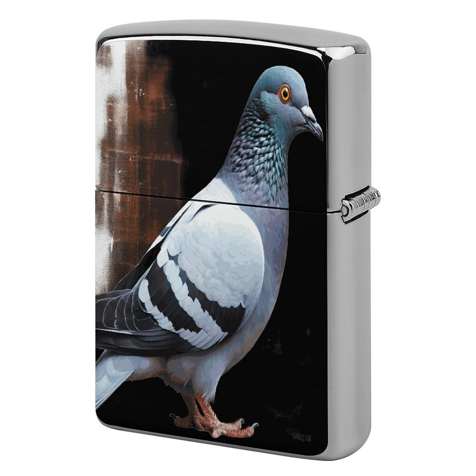 Fodpand Style Pigeon Metal Lighter Case Cover Lighter Sleeve