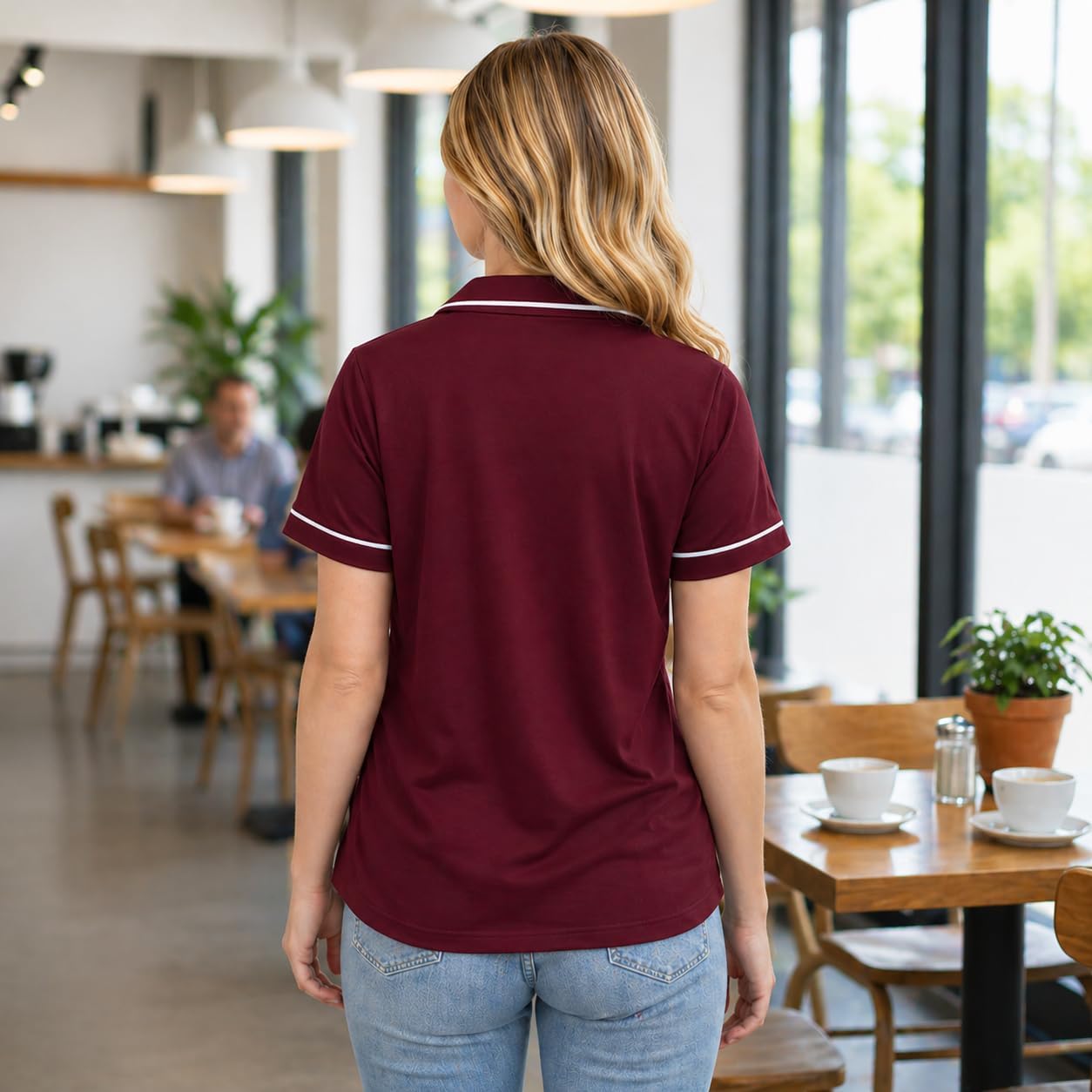 Mastectomy Recovery Shirt with Drain Pockets Button Down Post Surgery Top for Women Breast Post Op Surgery Care