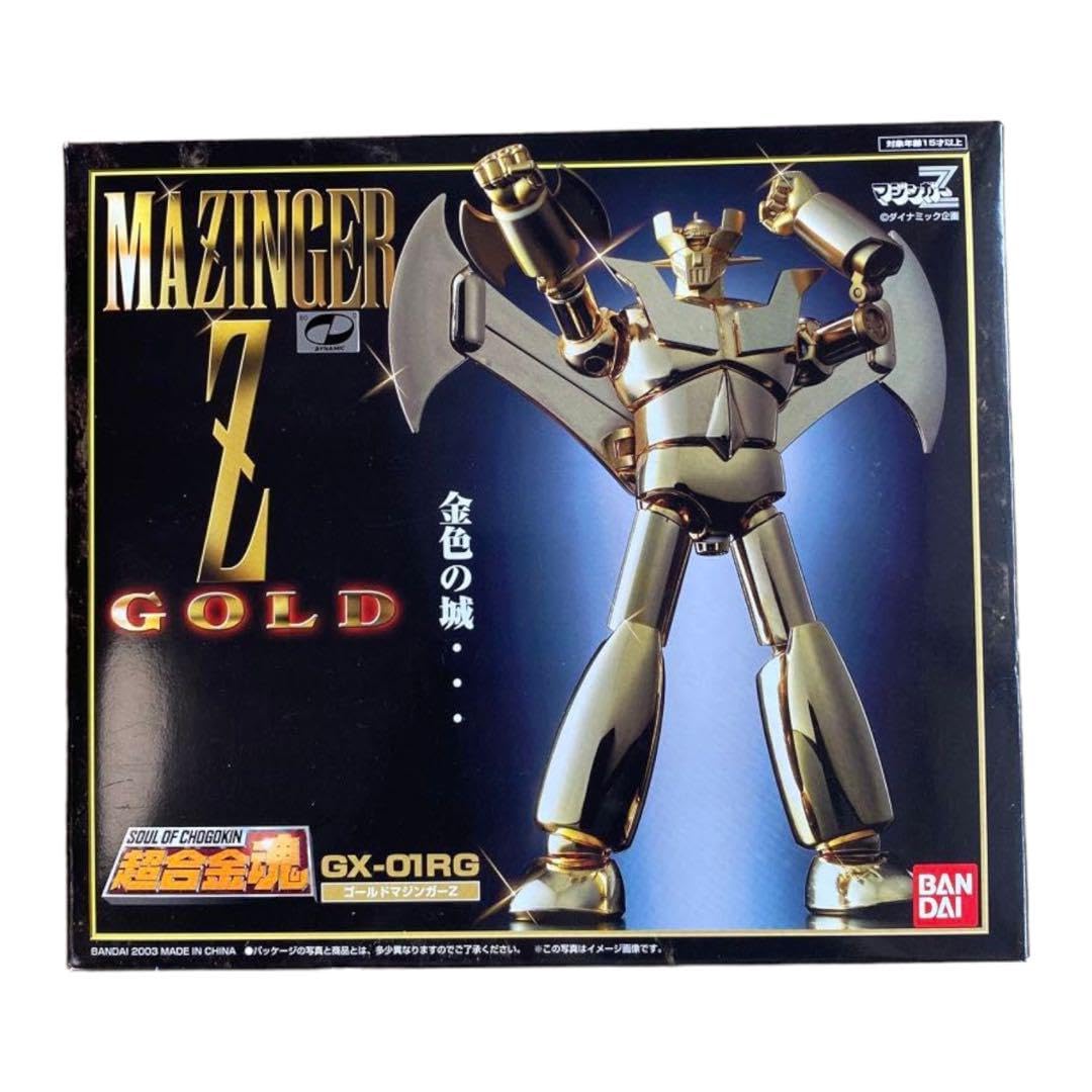 Amazon.co.jp: ◇ 超合金魂◇マジンガーZ ゴールド◇GX-01RG 絶版