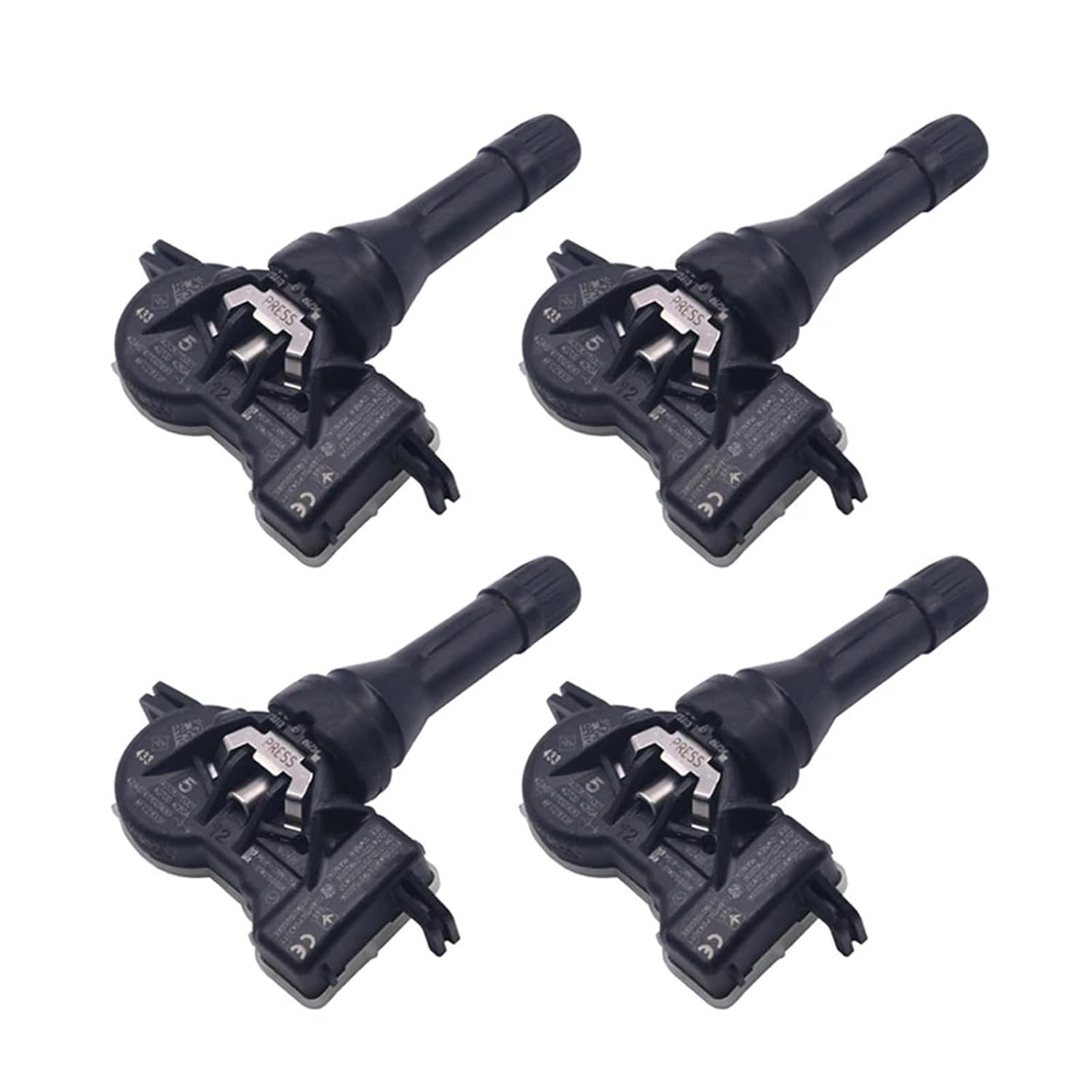 4PCS 40700-4CB0A TPMS Tire Pressure Sensor for NV200 407004CB0B 433MHZ