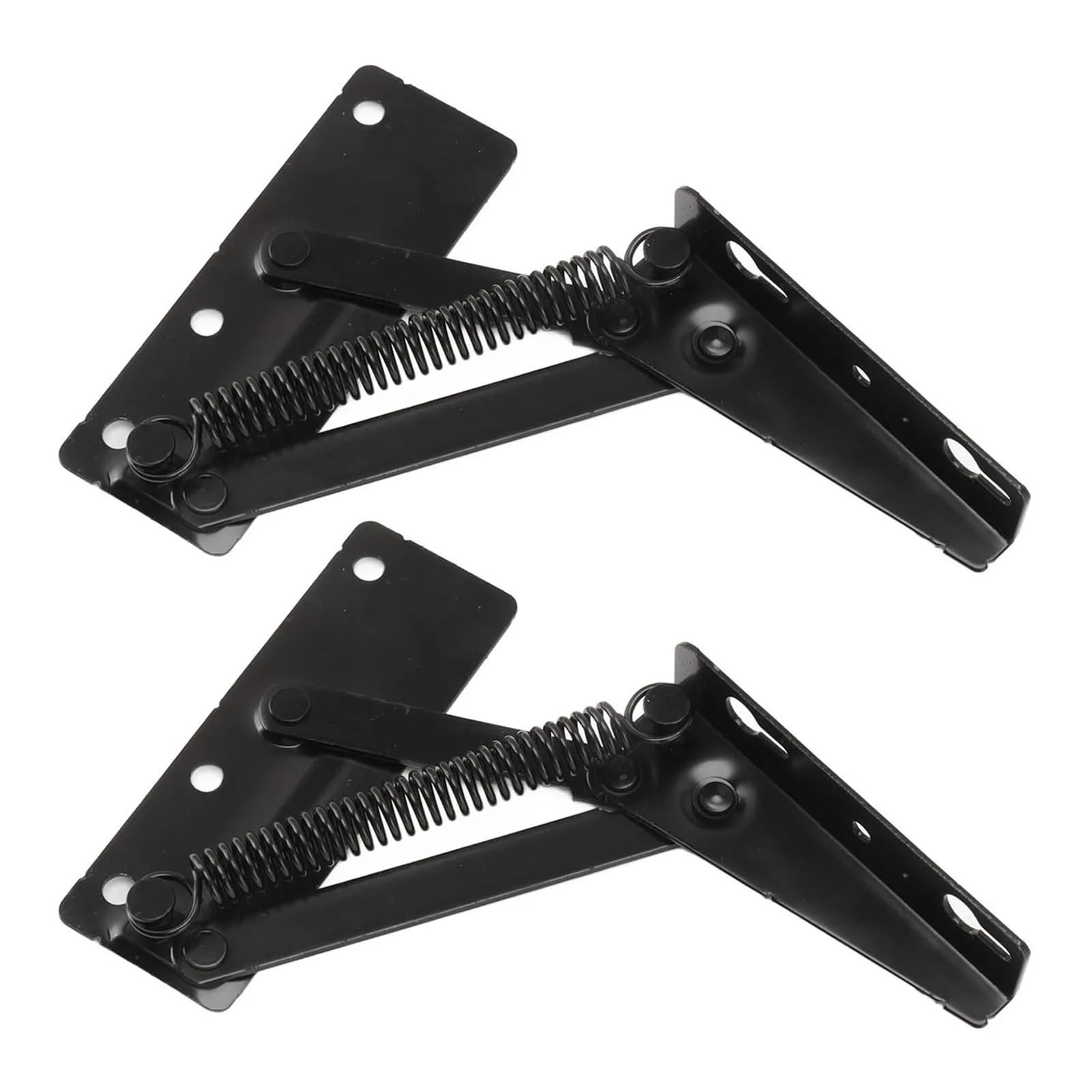 FQJYXWEWL Folding Spring Hinge 80 Degrees Shear Cold Rolled Steel Foldable Upturned 1Pcs