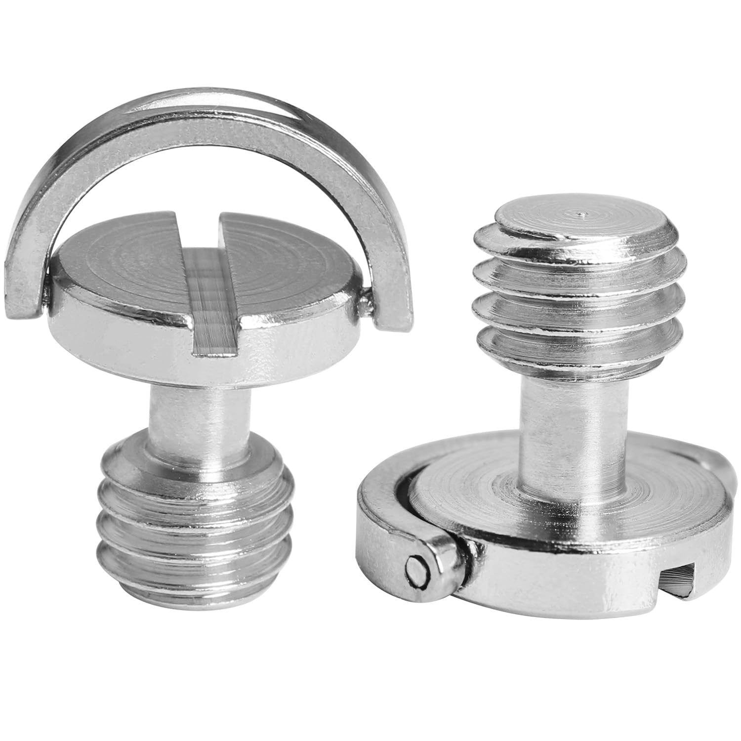 Vis 1/4" Pour Appareil Photo - Acier Inox - Lot De 2 - Pour Trépied/Quick Release